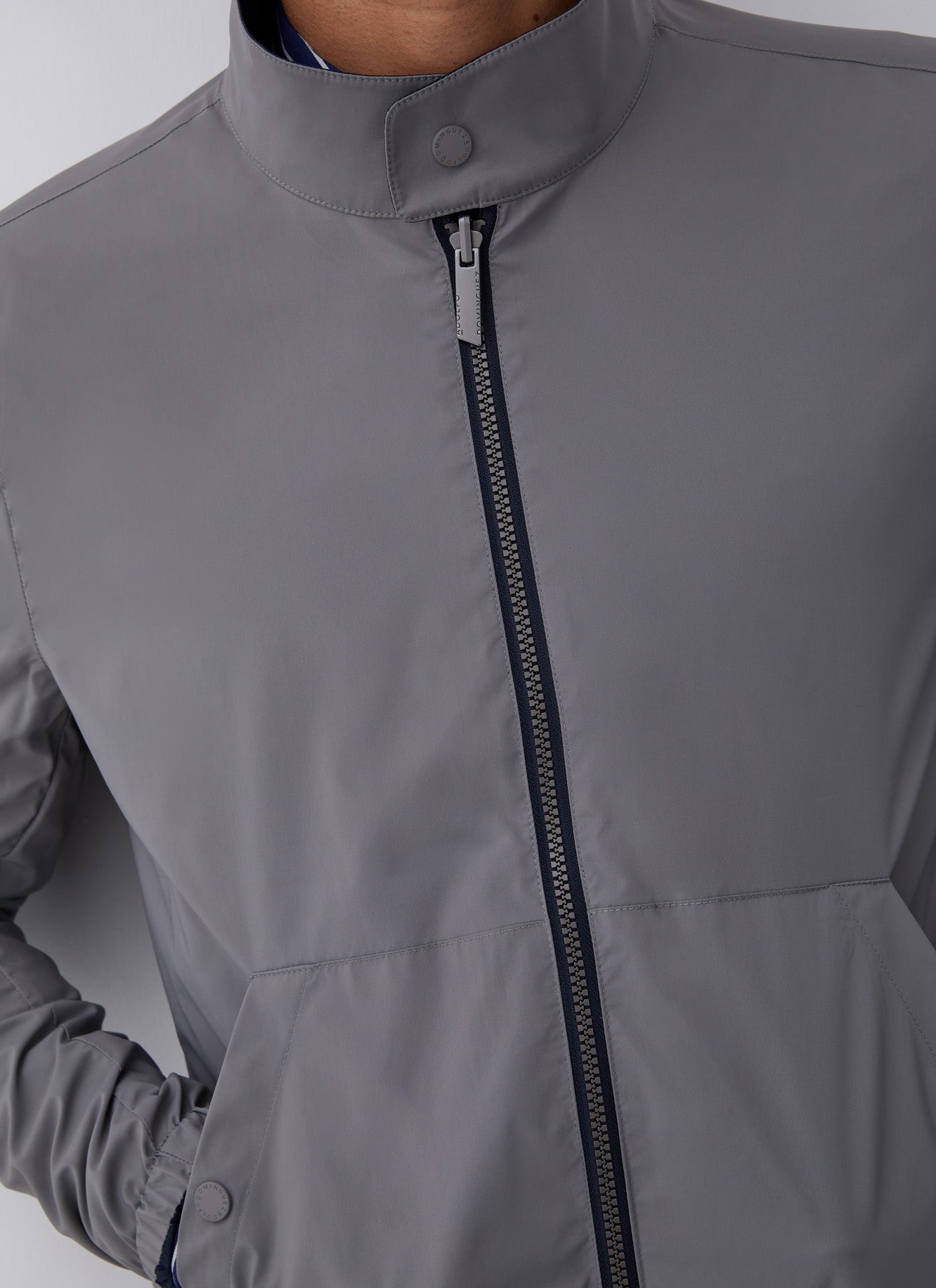 Blue Reversible Nylon Jacket