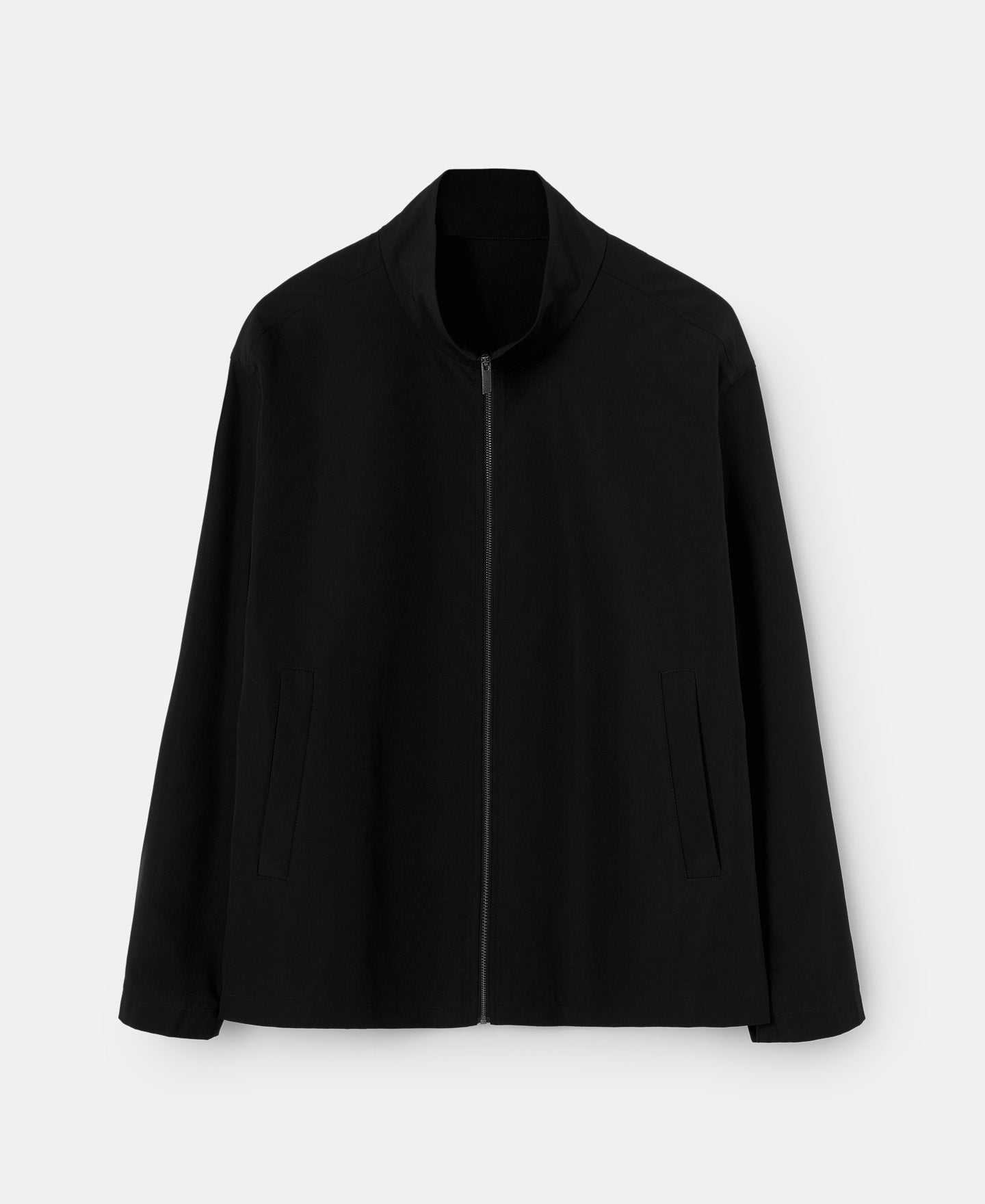 Navy Blue Nautical Jacket With Raised Collar