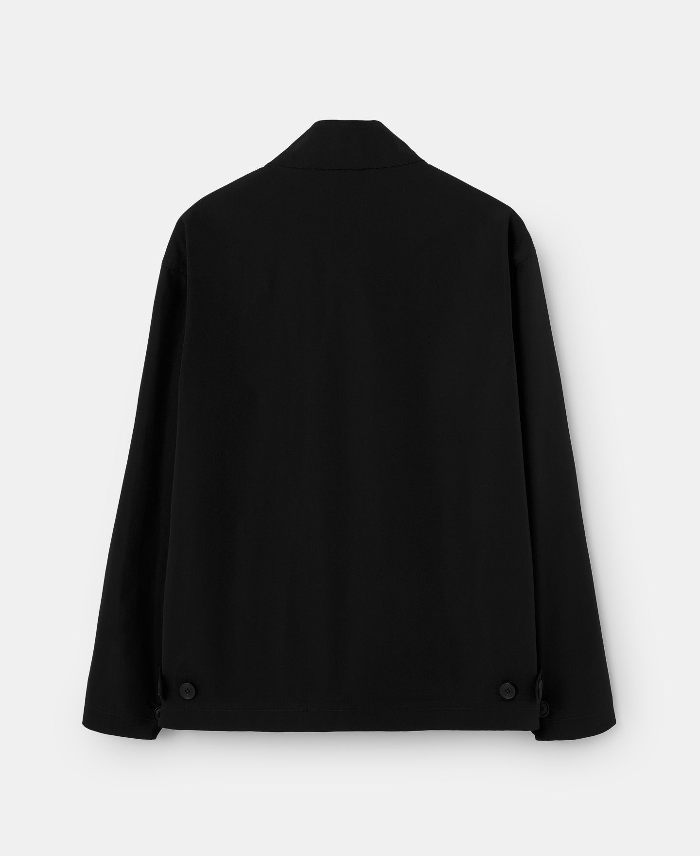 Navy Blue Nautical Jacket With Raised Collar