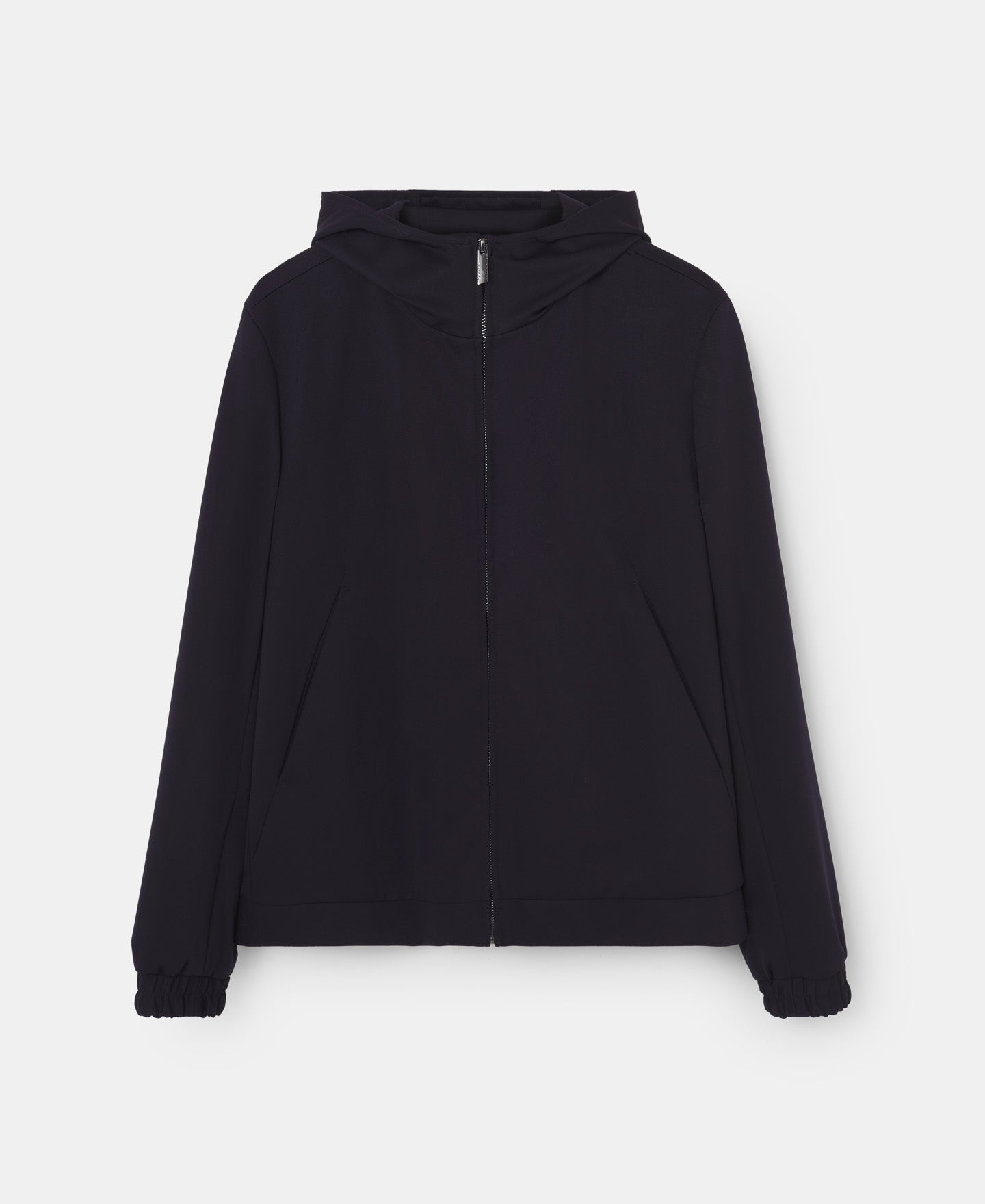 Navy Blue Indigo Twill Shirt Collar Jacket