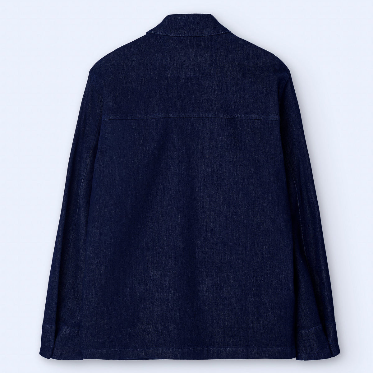 Blue Stretch Denim Jacket
