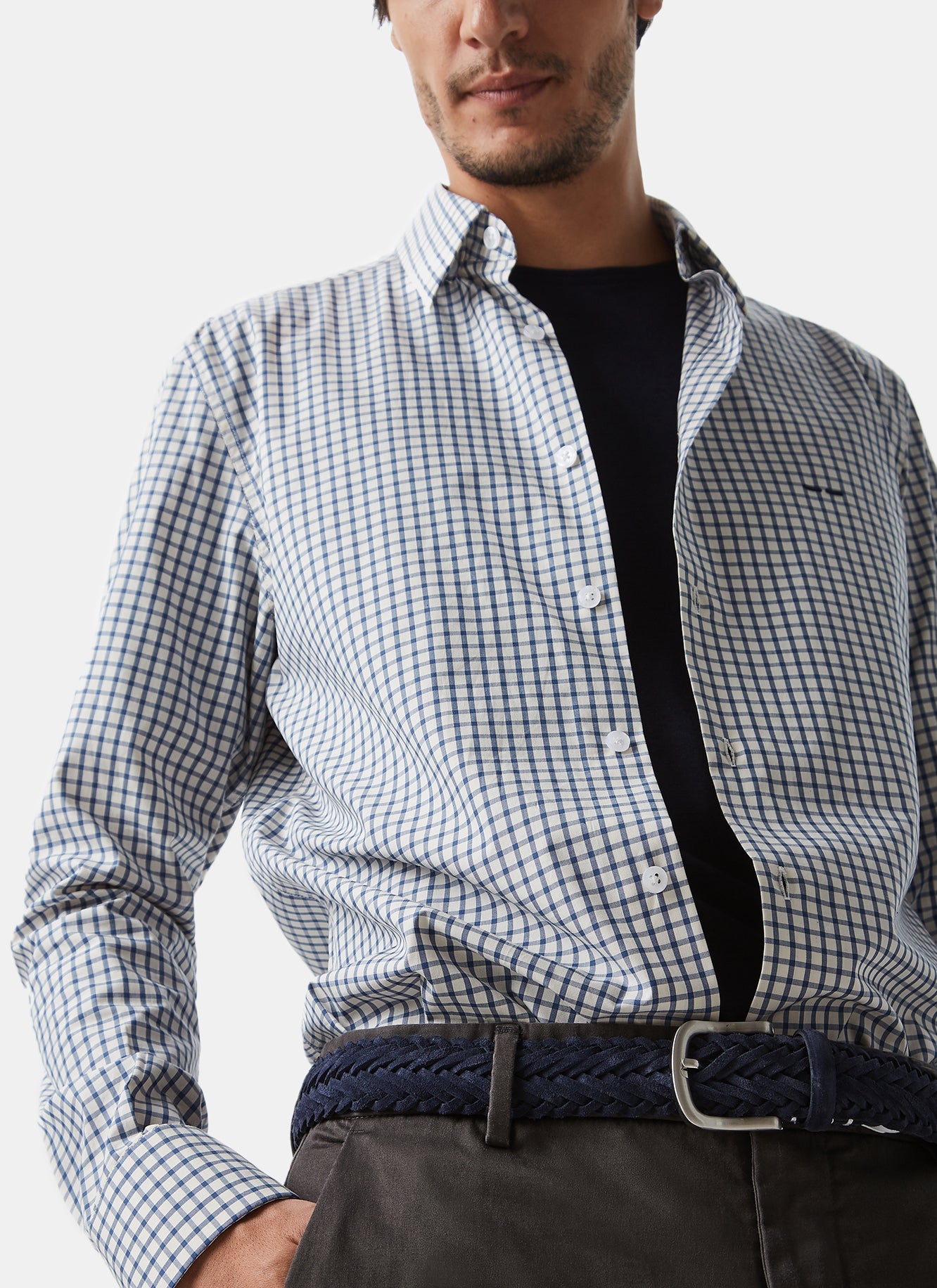 Braided Leather Belt