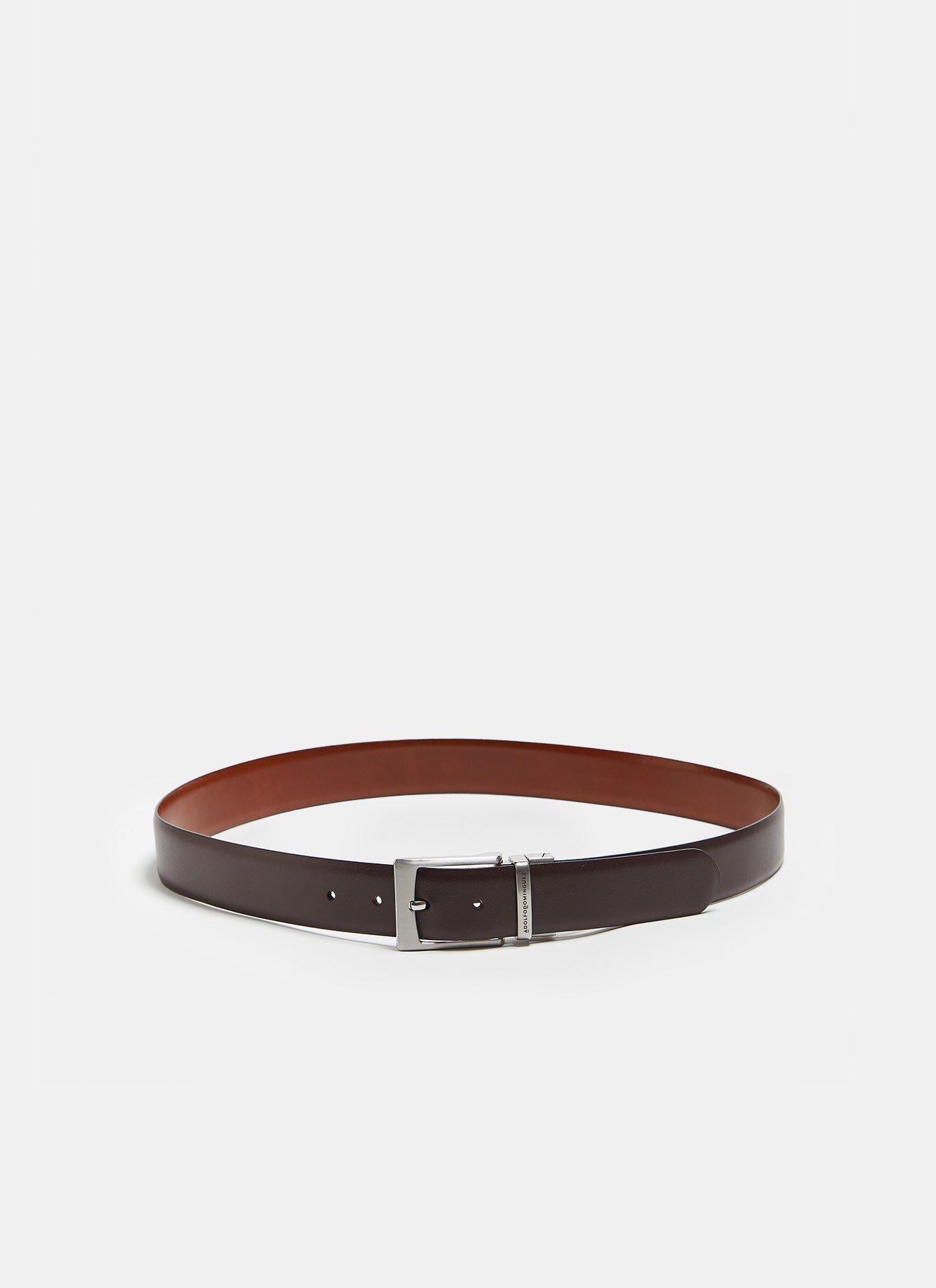 Brown Classic Reversible Leather Belt