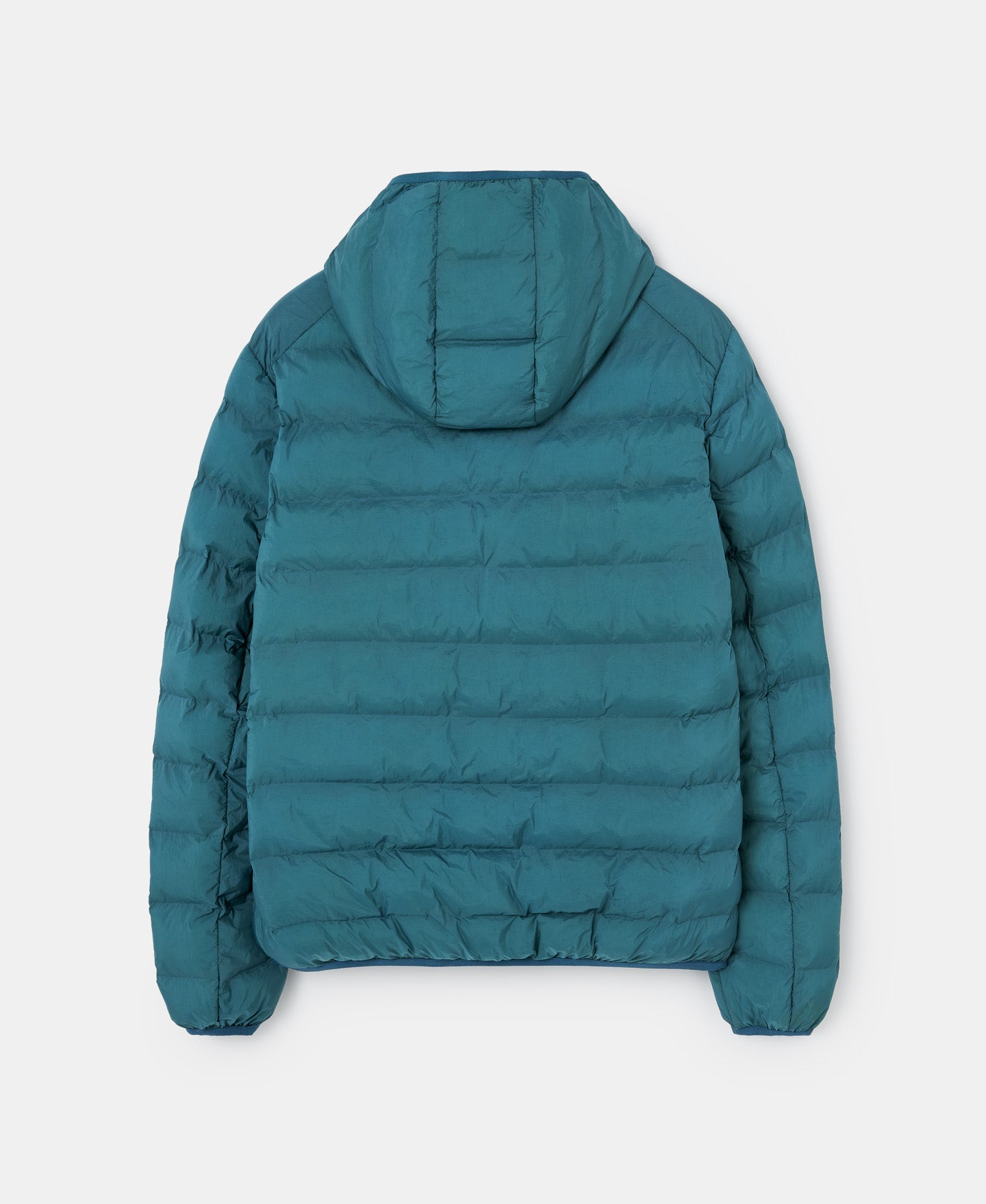 Green Green Padded Jacked With Hood