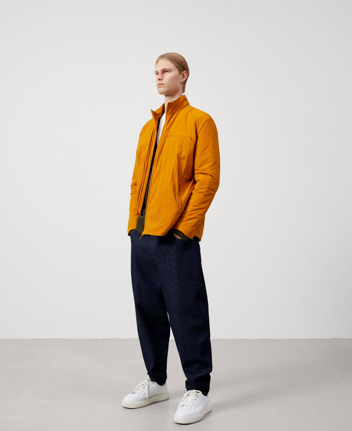 Yellow Turmeric Padded Jacket