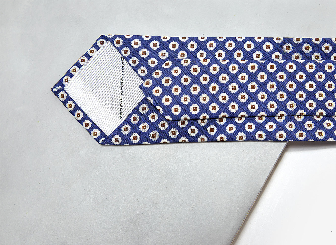 Blue Mallard Cotton And Silk Ti