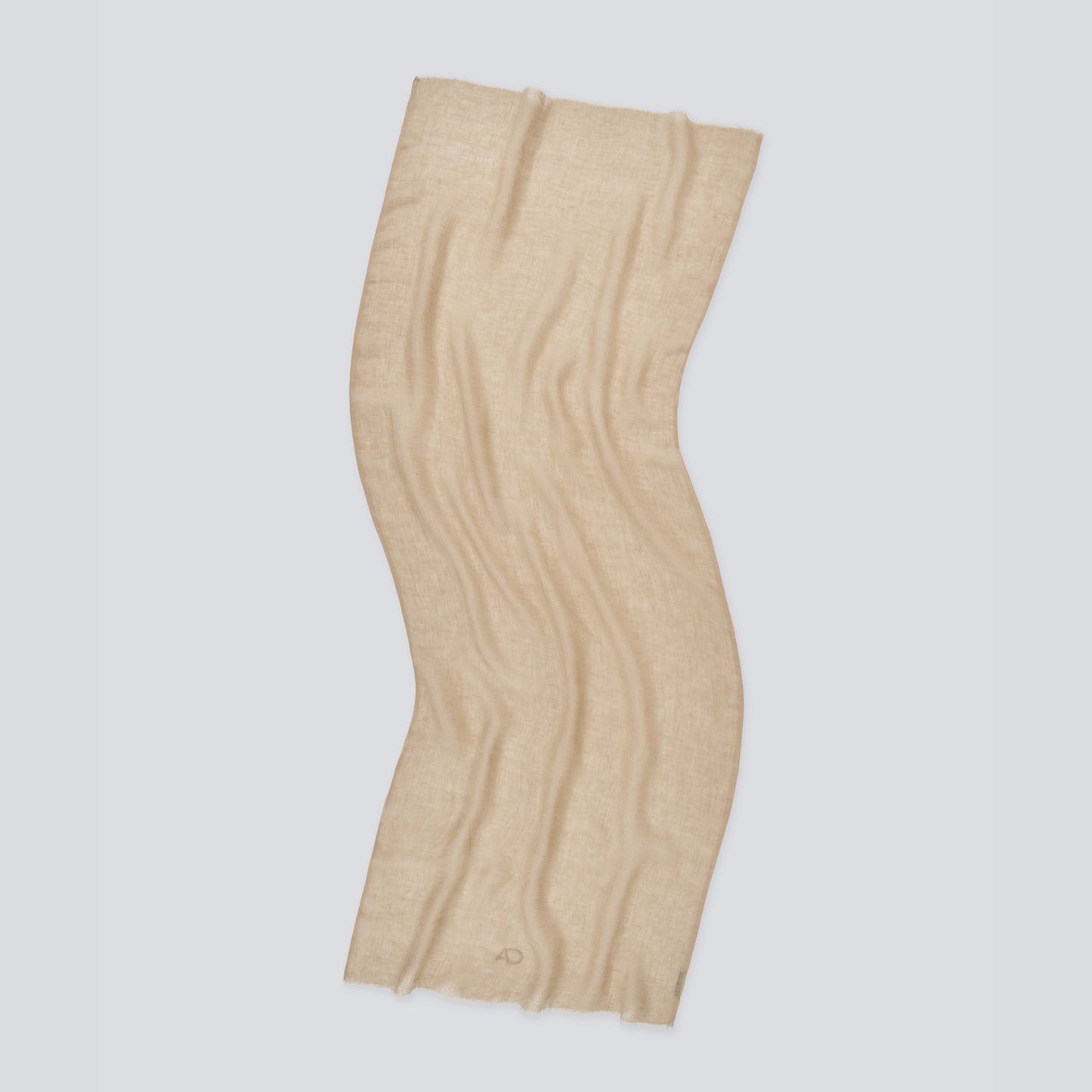 Camel European Linen Scarf