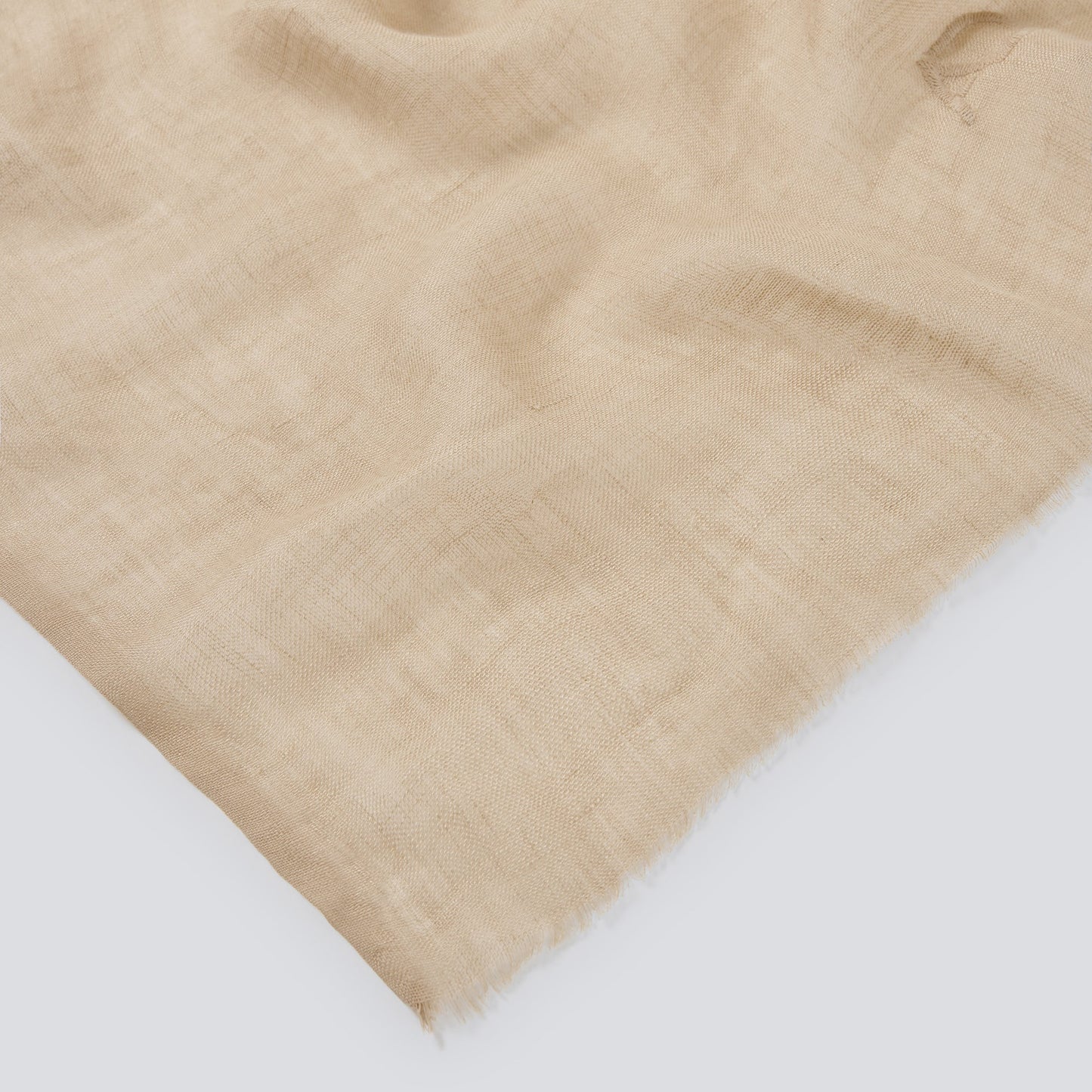 Camel European Linen Scarf