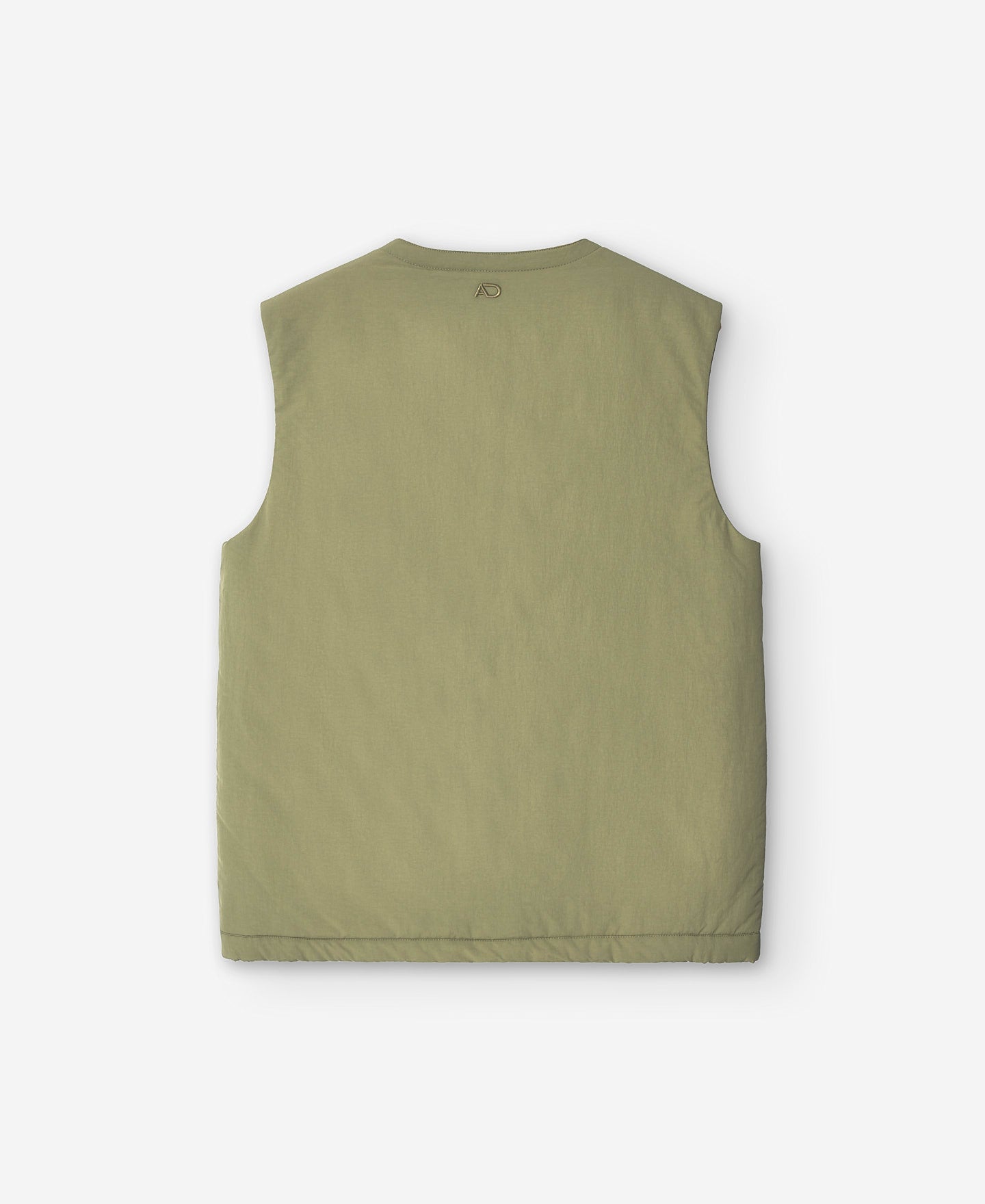 Padded Khaki Waistcoat