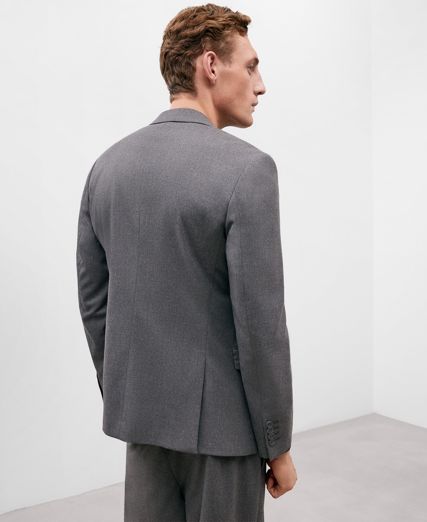 Stone Coloured Blazer For Men