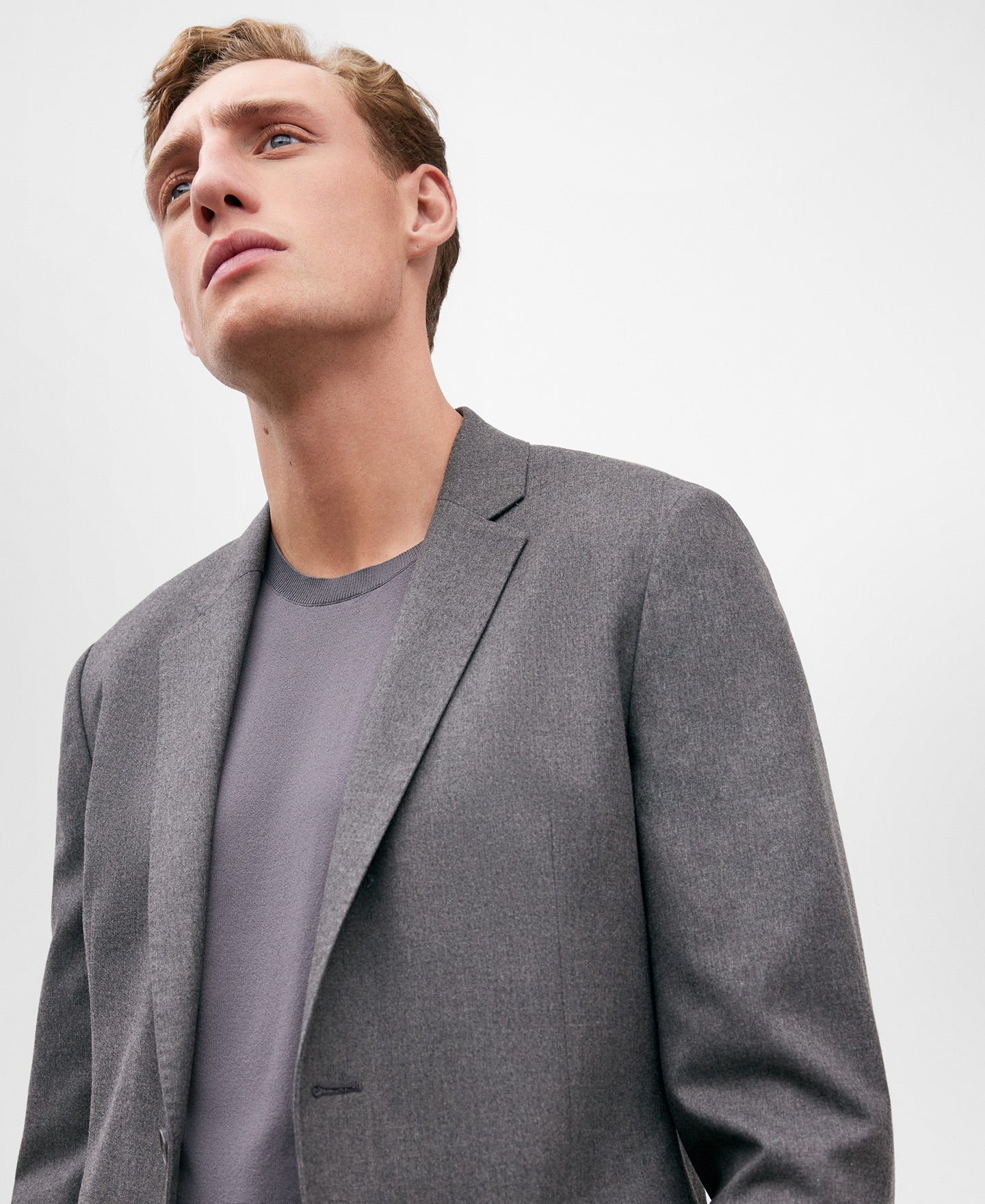 Stone Coloured Blazer For Men