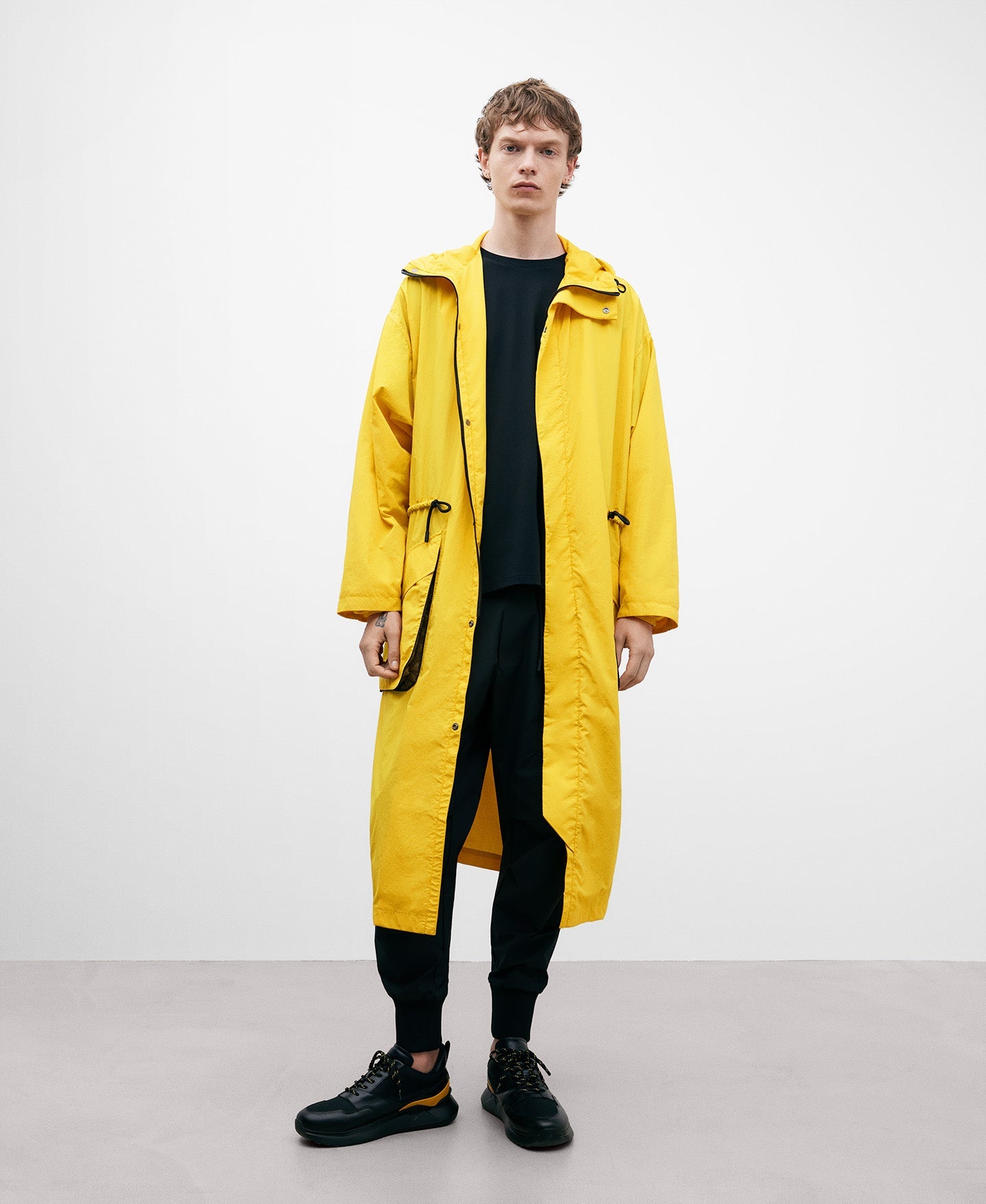 Oversize Nylon Wind Jacket
