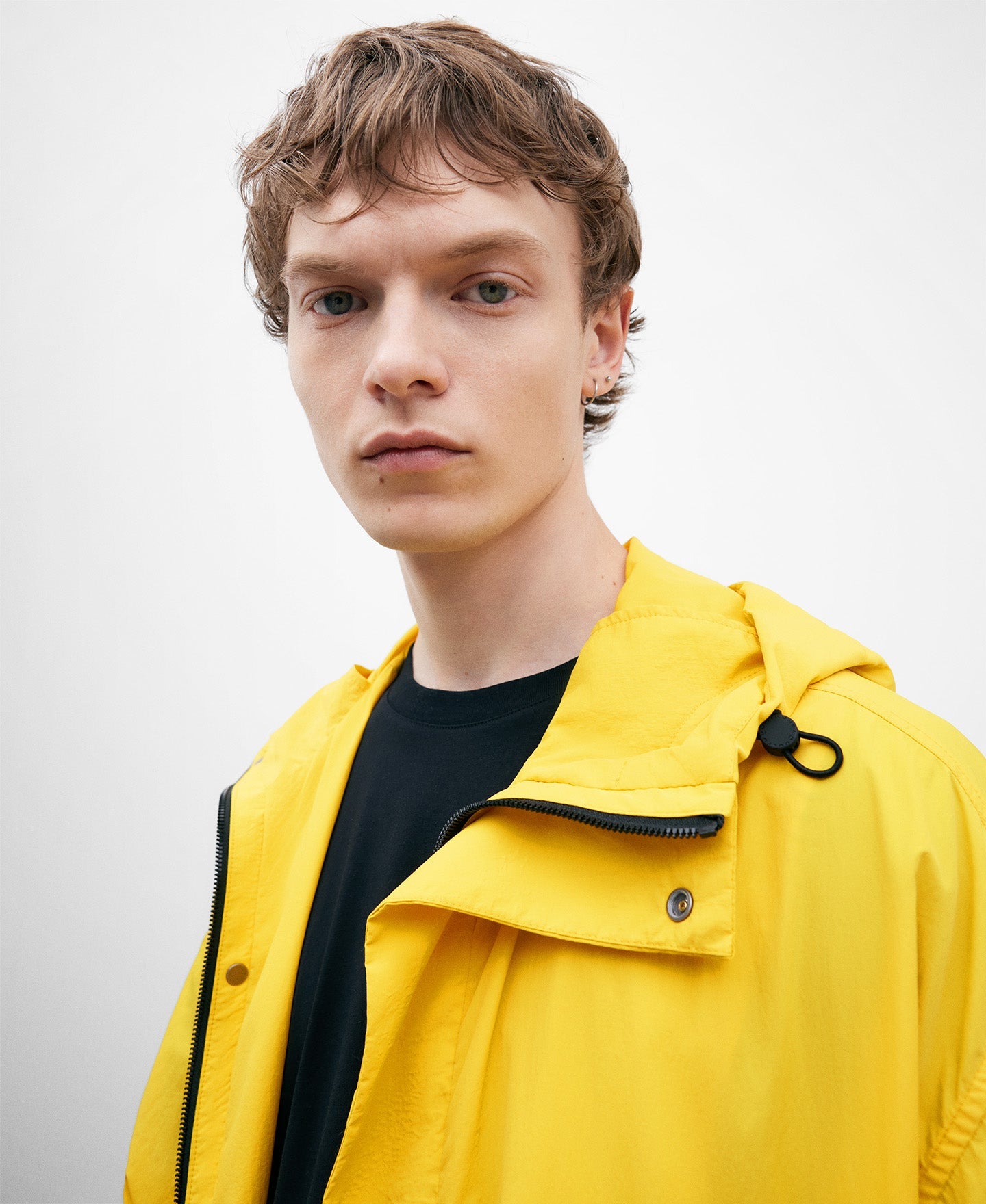 Oversize Nylon Wind Jacket