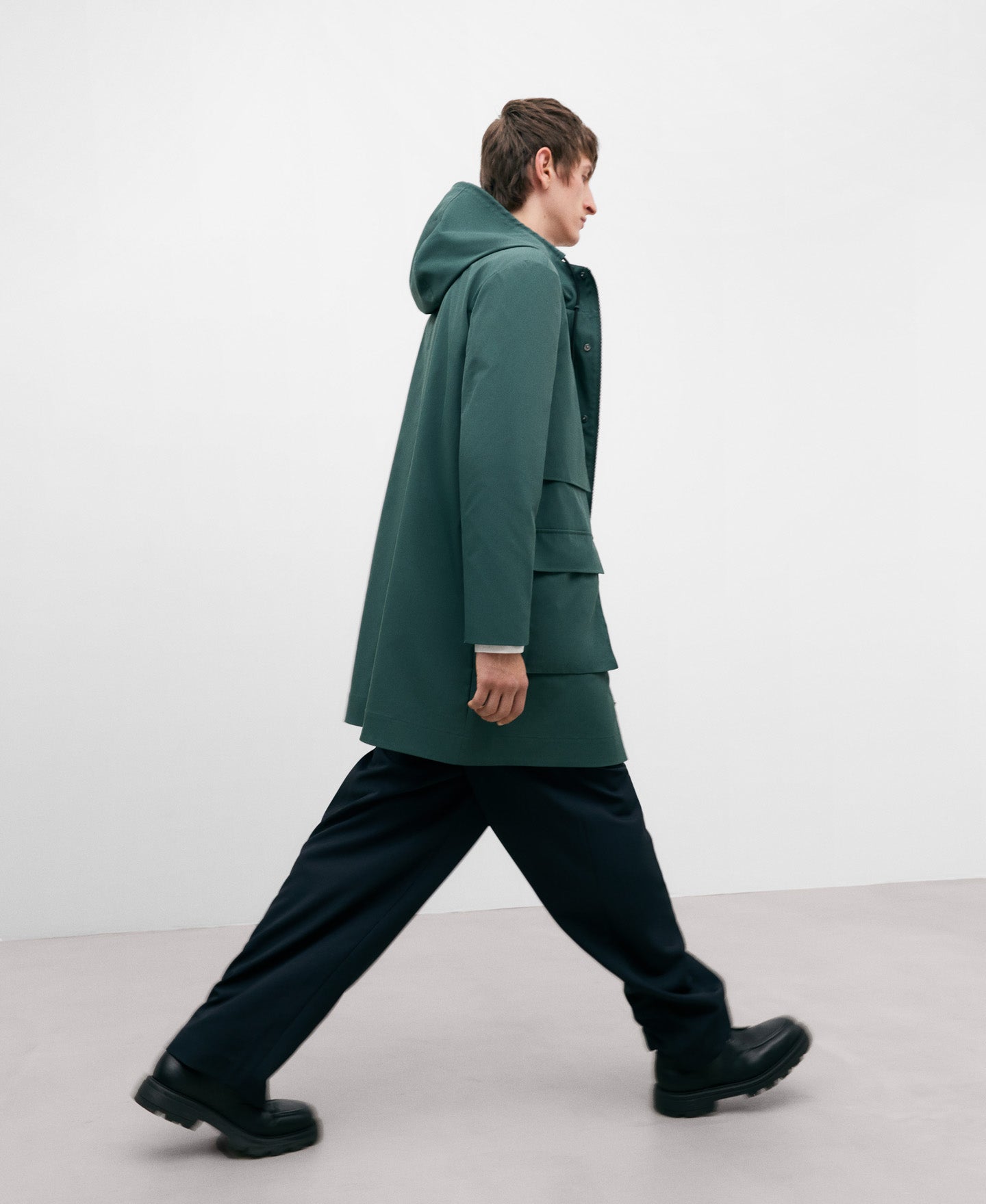 Green Hooded Parka
