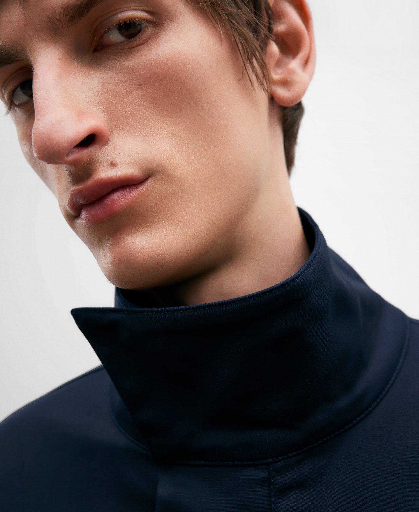 Mandarin Collar Parka