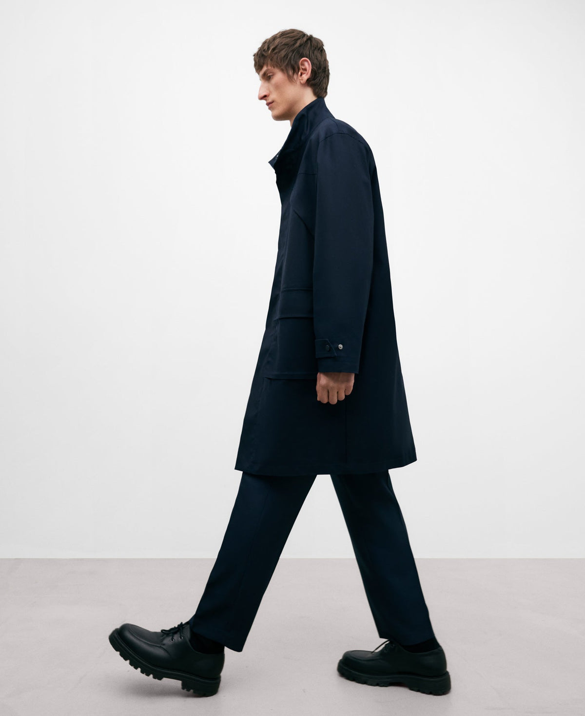Mandarin Collar Parka