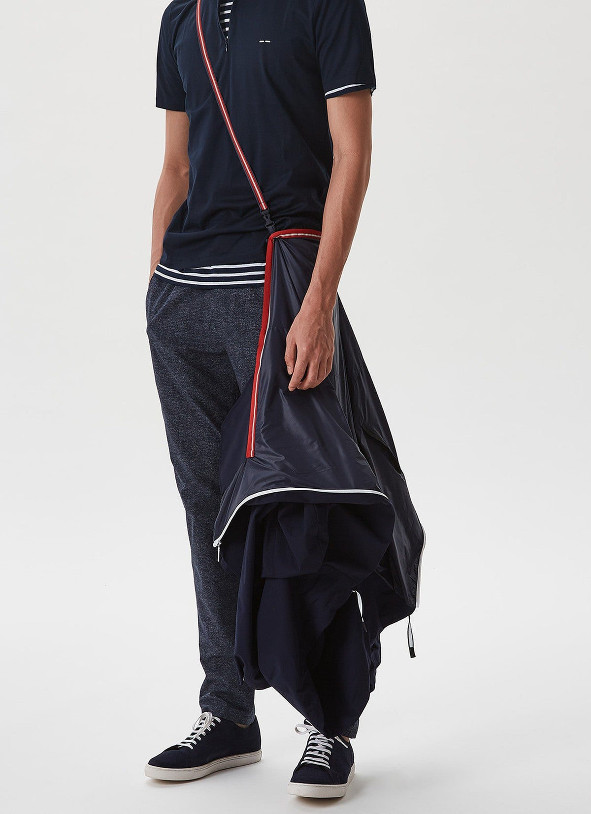 Navy Blue Parka