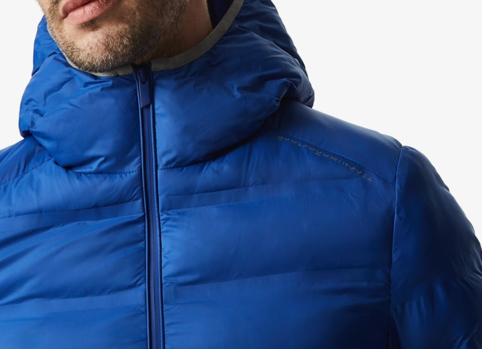 Blue Mallard Padded Jacket With Waterproof Seam
