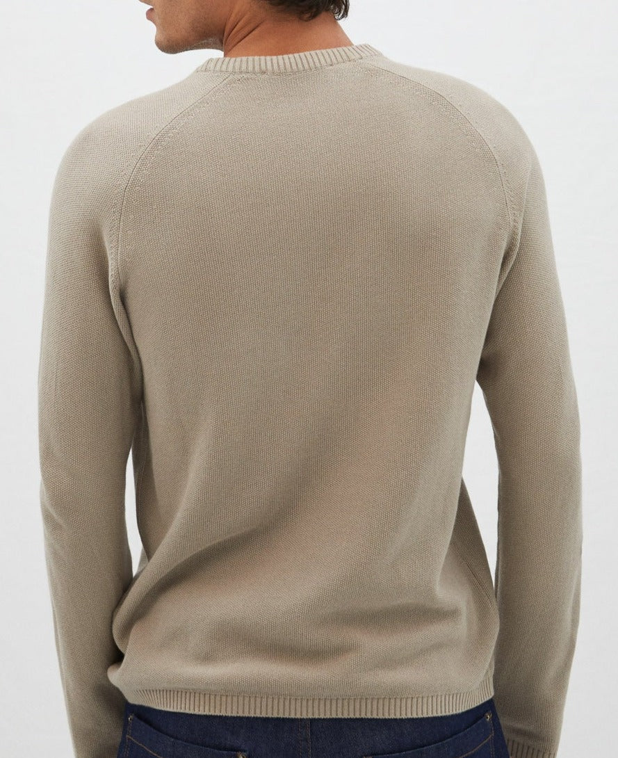 Stone Organic Cotton Sweater