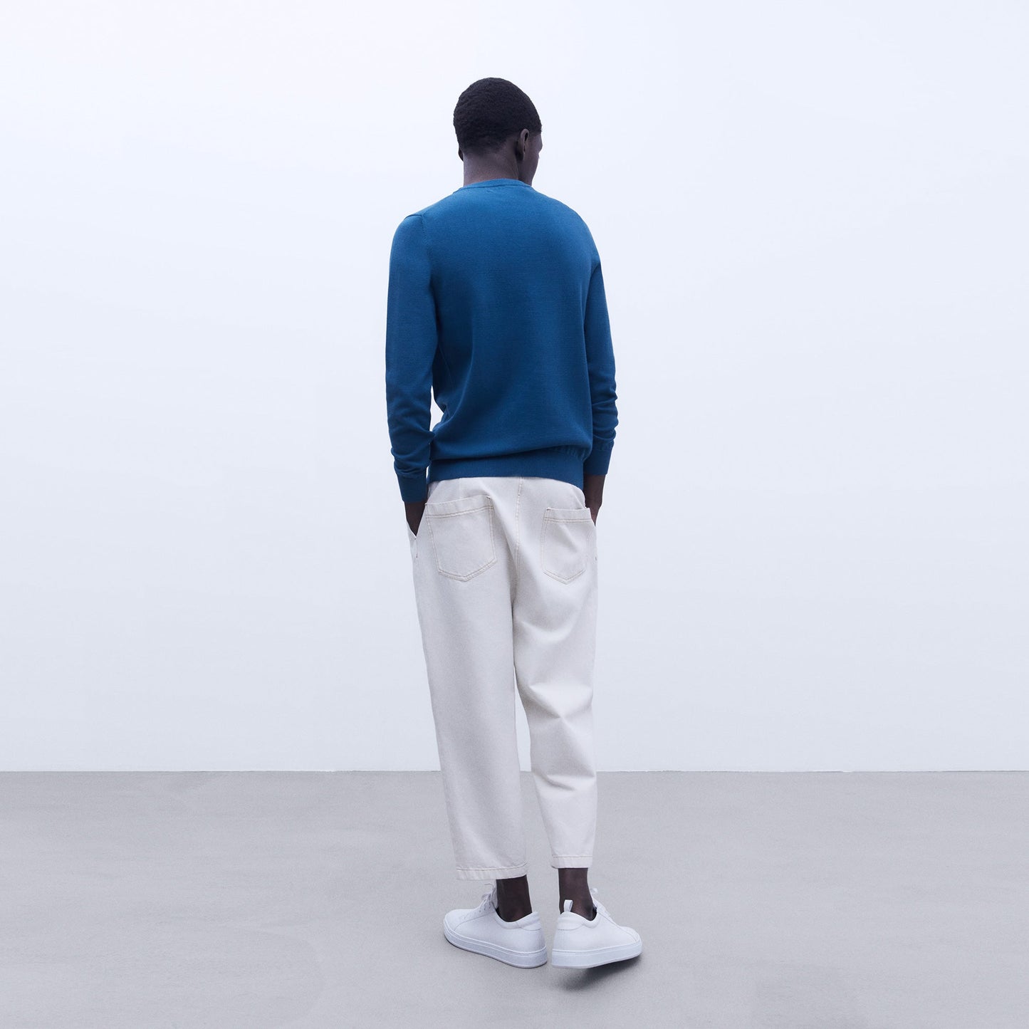 Petroleum Organic Cotton Sweater