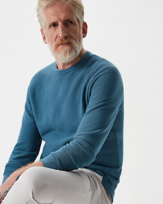 Lagoon Crew Neck Sweater With Raglan Sleeve