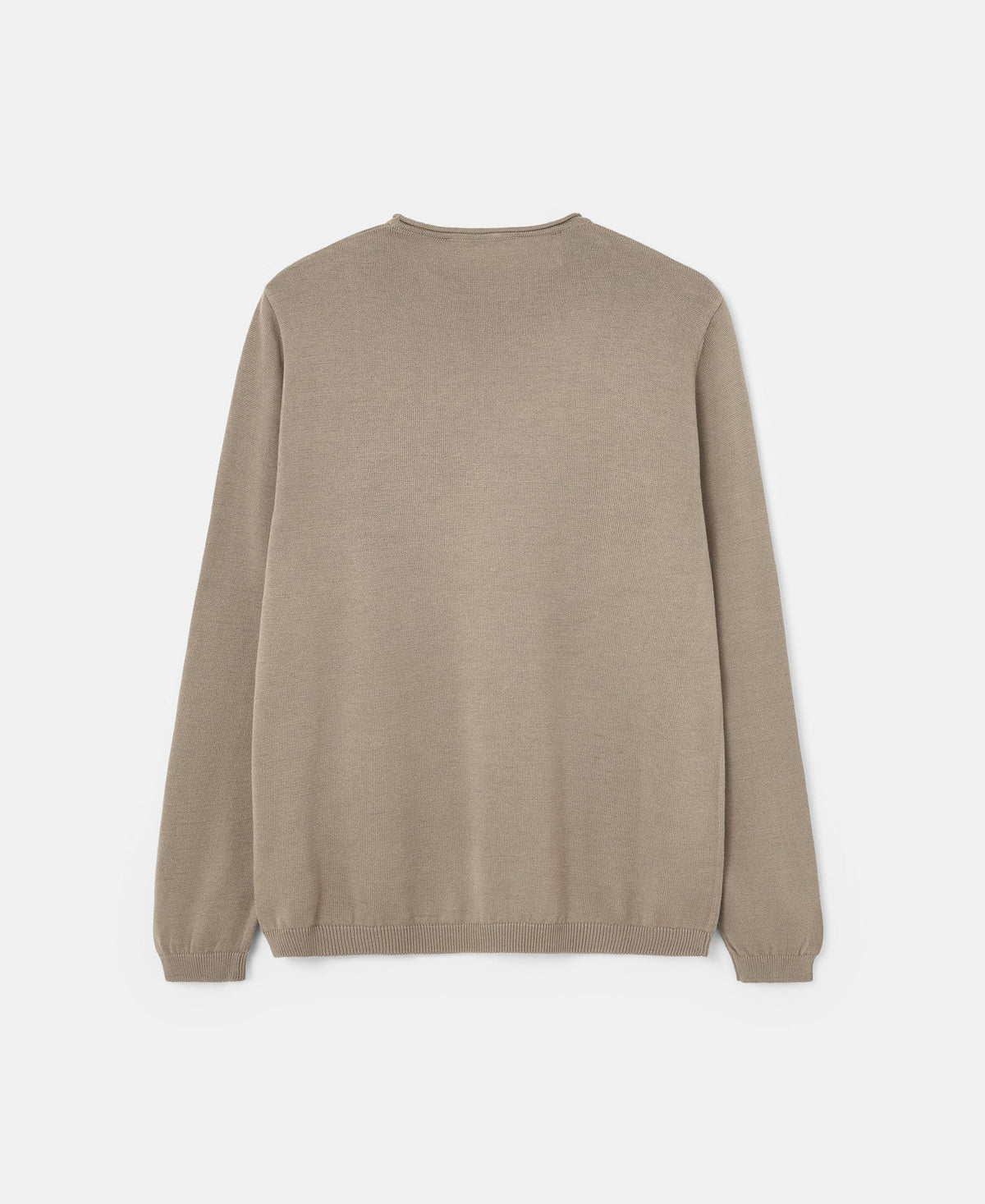 Ike Green Organic Cotton Crew Collar Sweater
