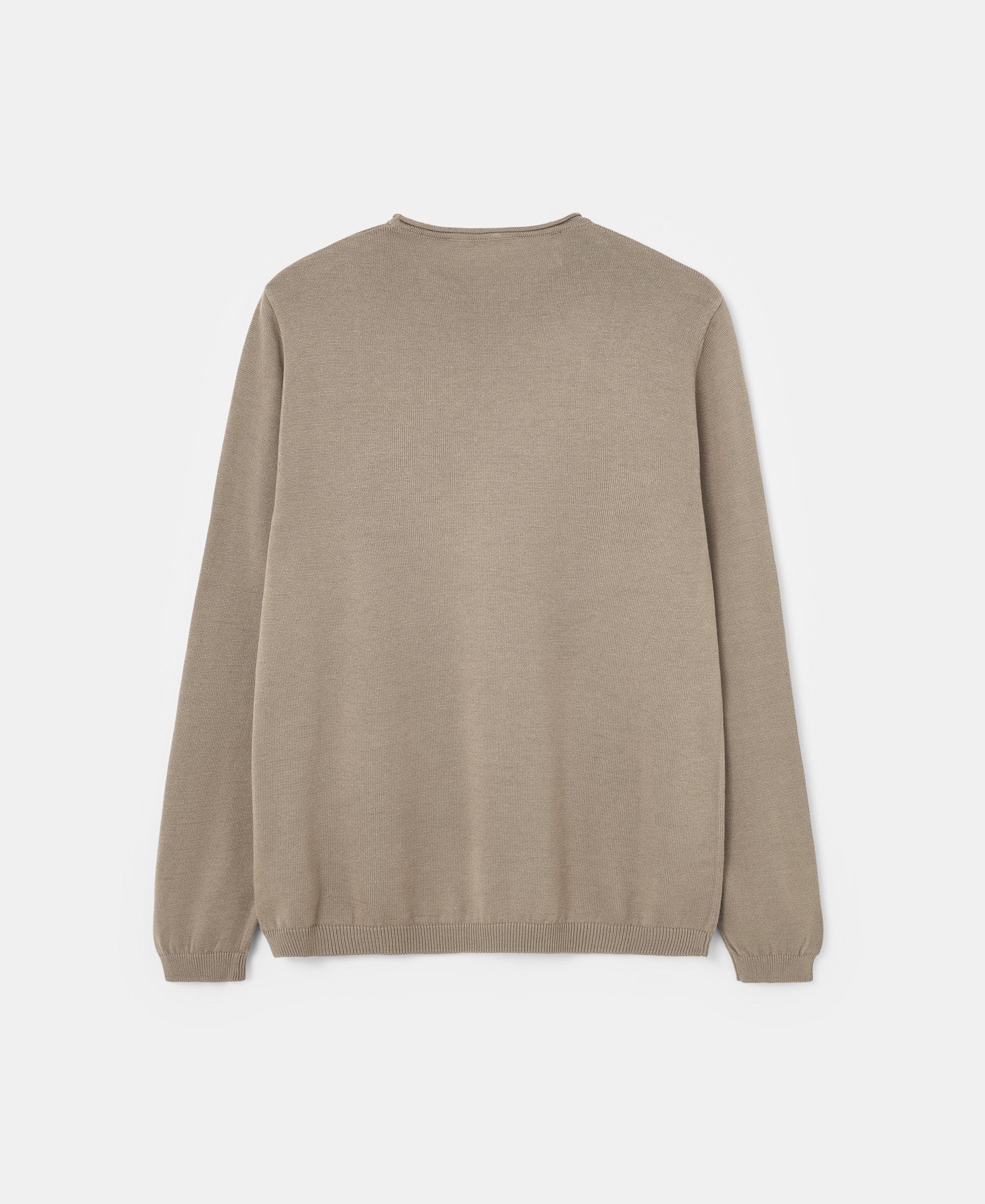 Ike Green Organic Cotton Crew Collar Sweater