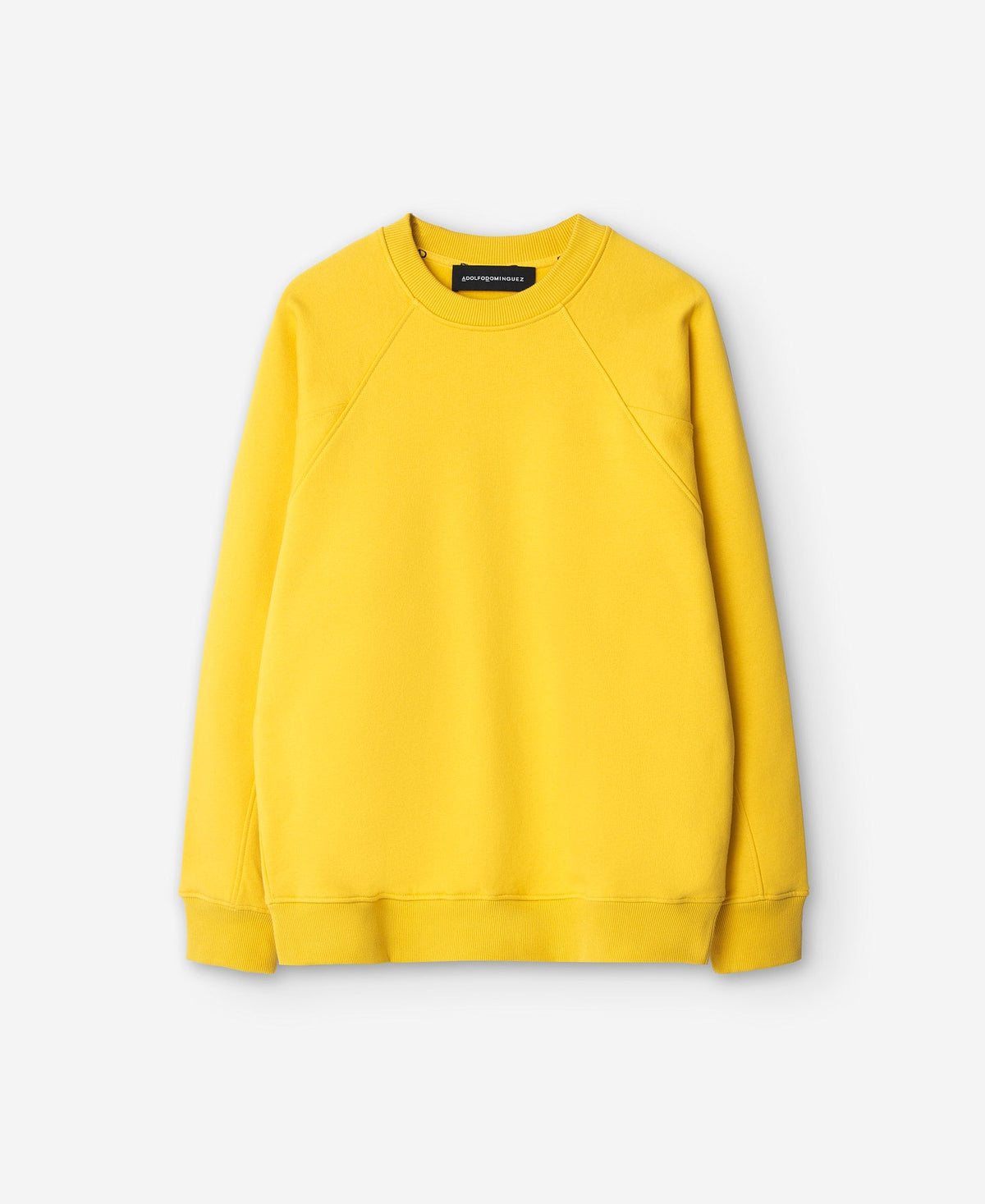 Yellow Cotton Sweatshirt
