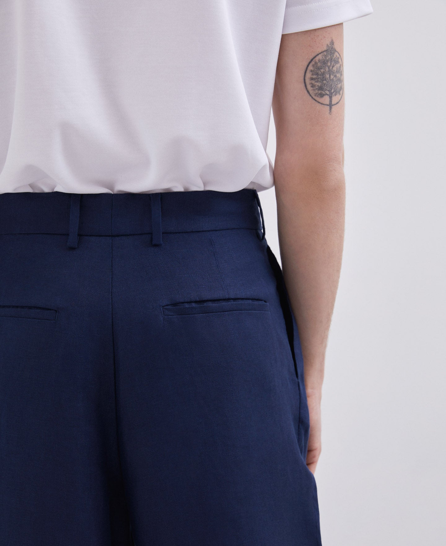 Blue Classic Blue Tailoring Trousers