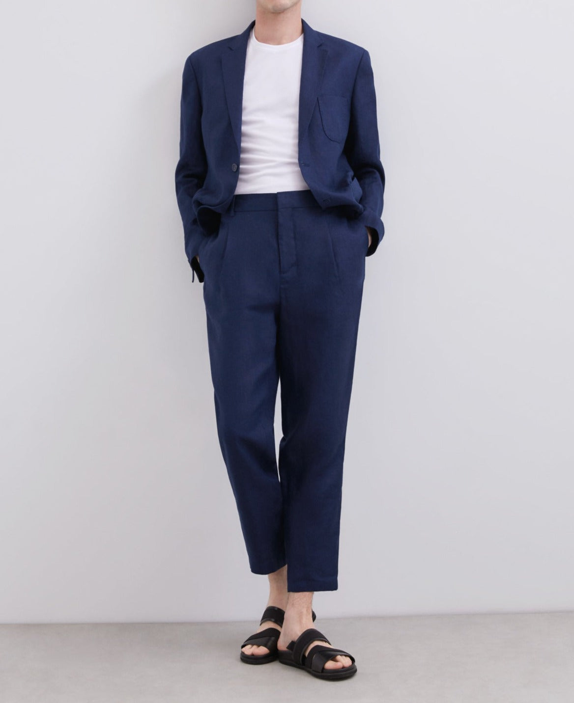 Blue Classic Blue Tailoring Trousers