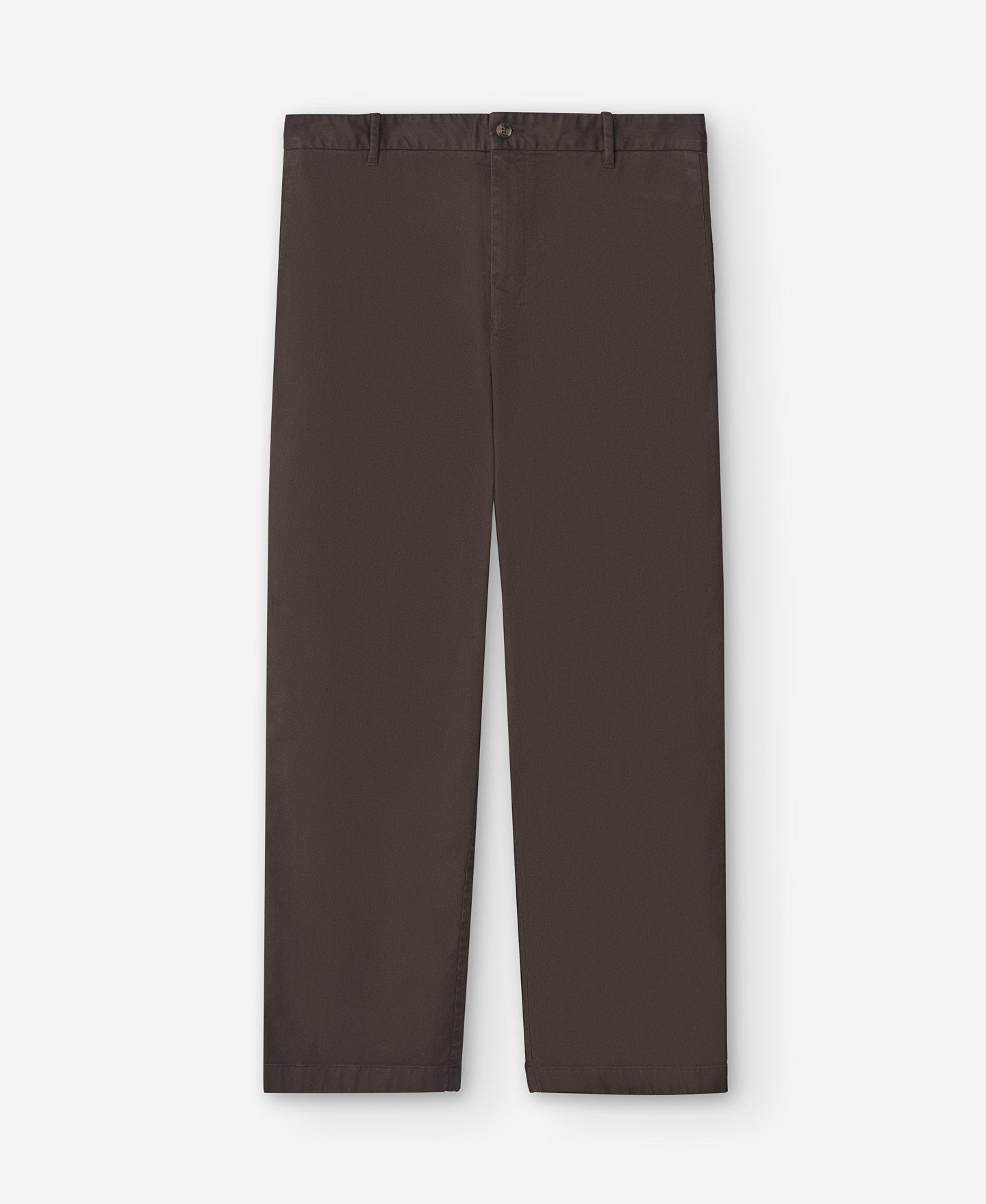 Brown Cotton Trousers For Men