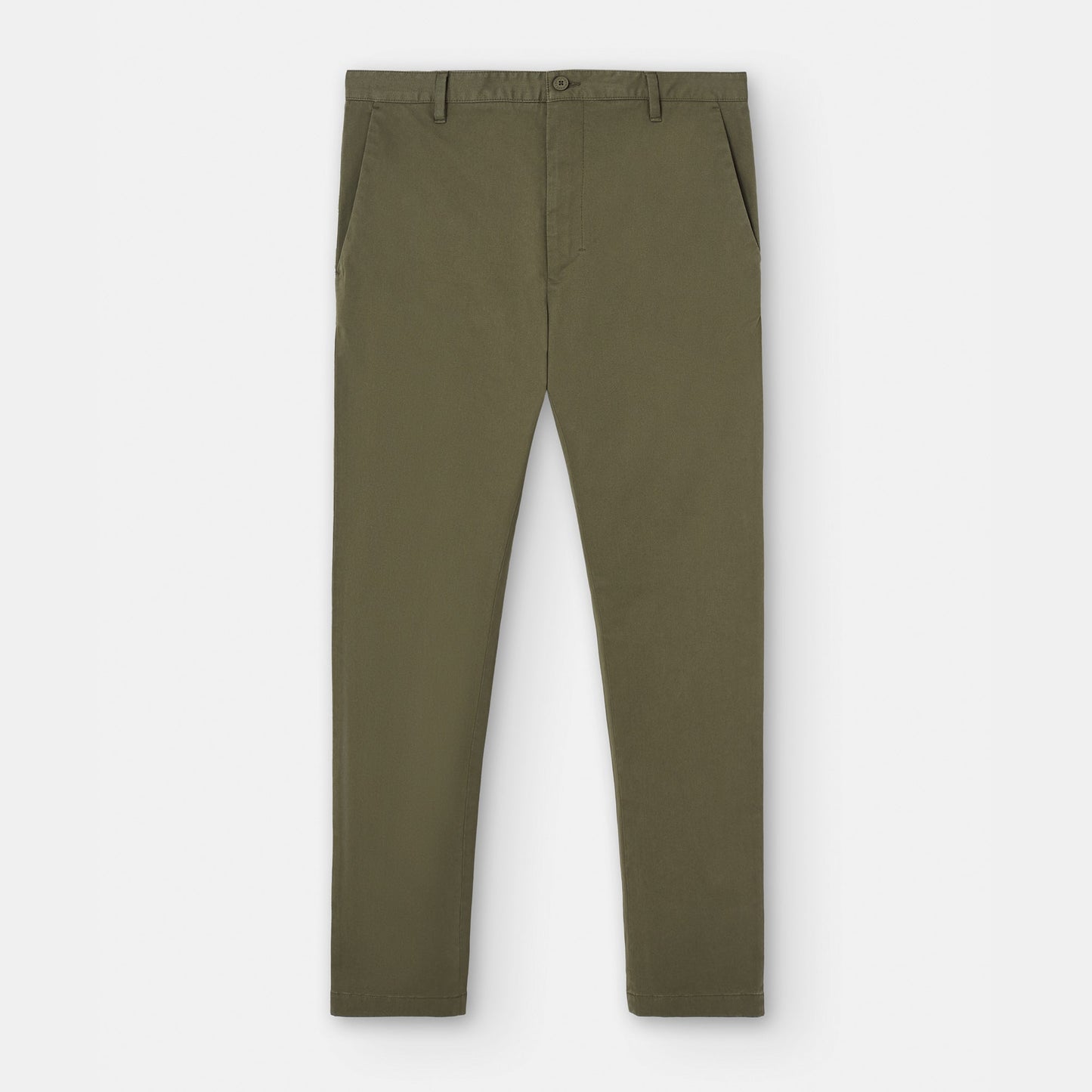 Dark Green Responsible Cotton Chino Pants