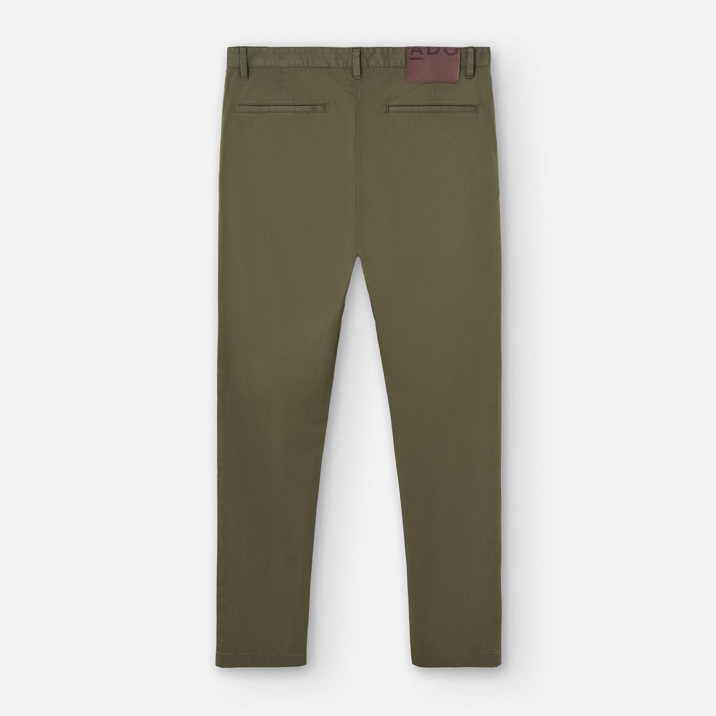 Dark Green Responsible Cotton Chino Pants