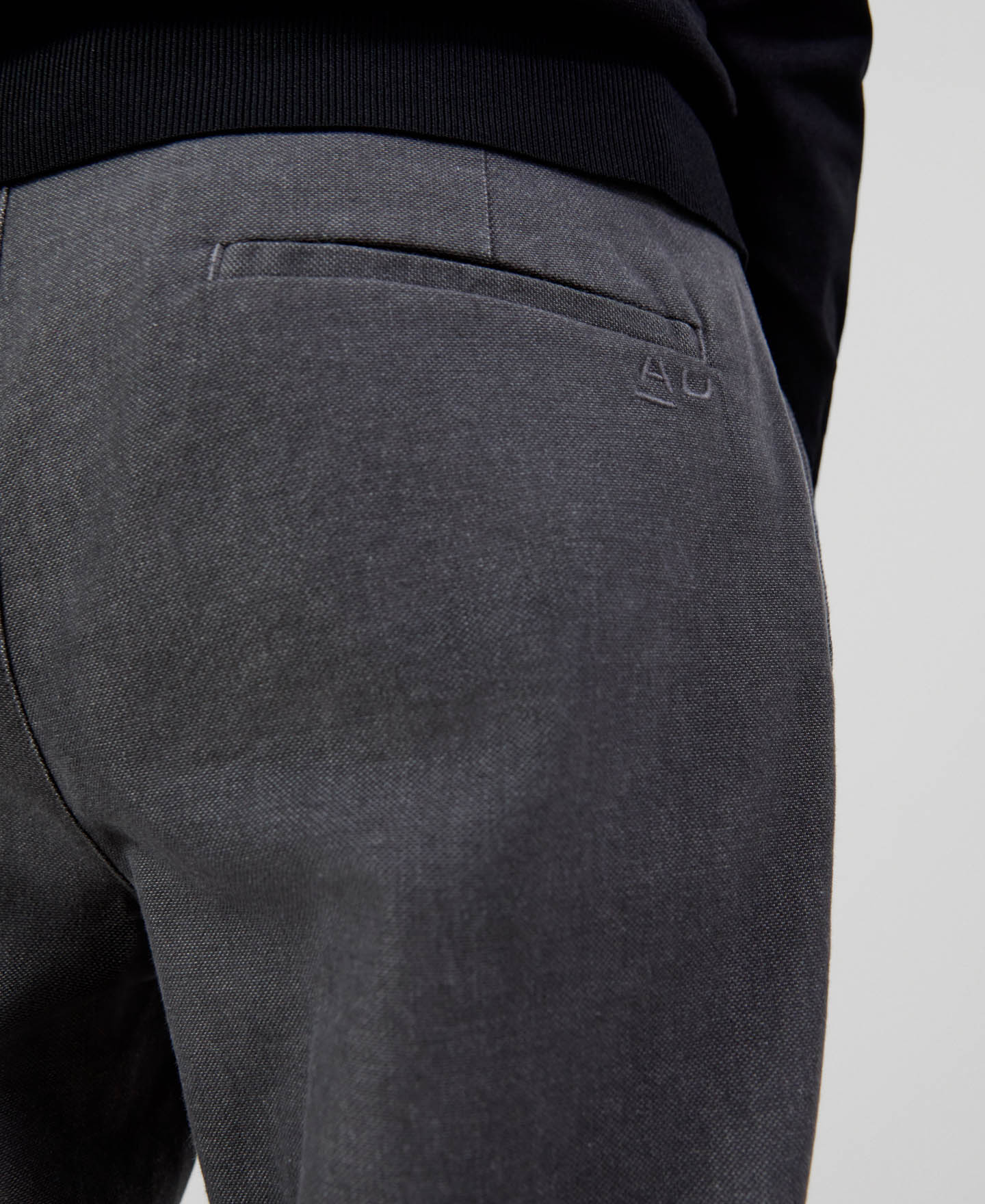 Navy/Ecru Trousers