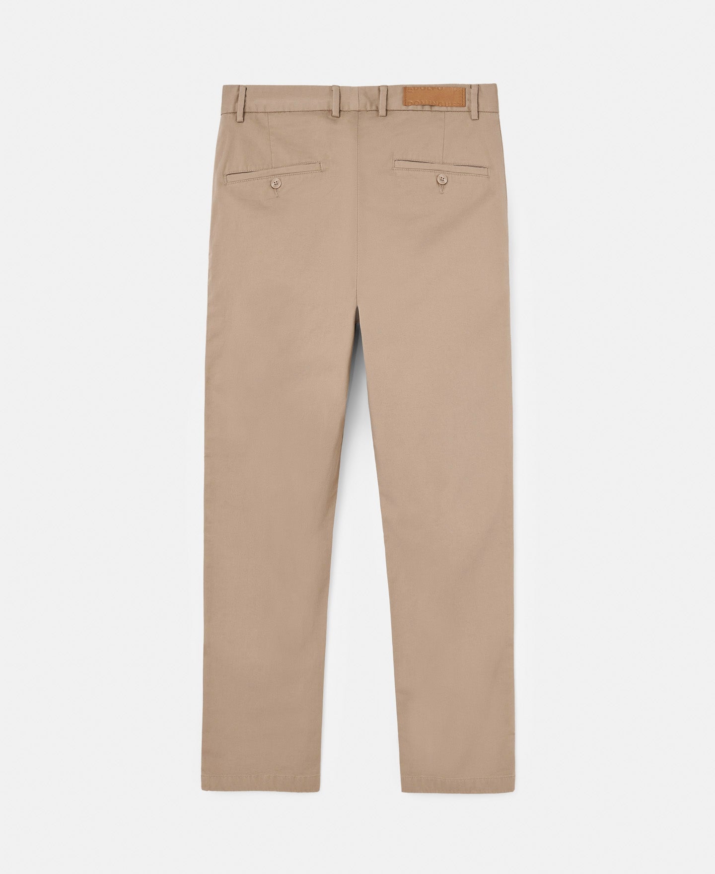 Camel Organic Cotton Chino Trousers