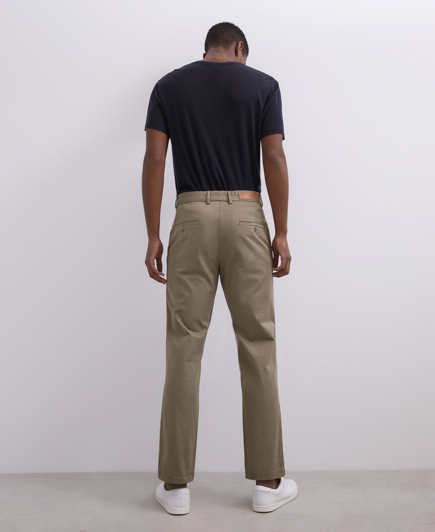 Ike Green Organic Cotton Chino Trousers