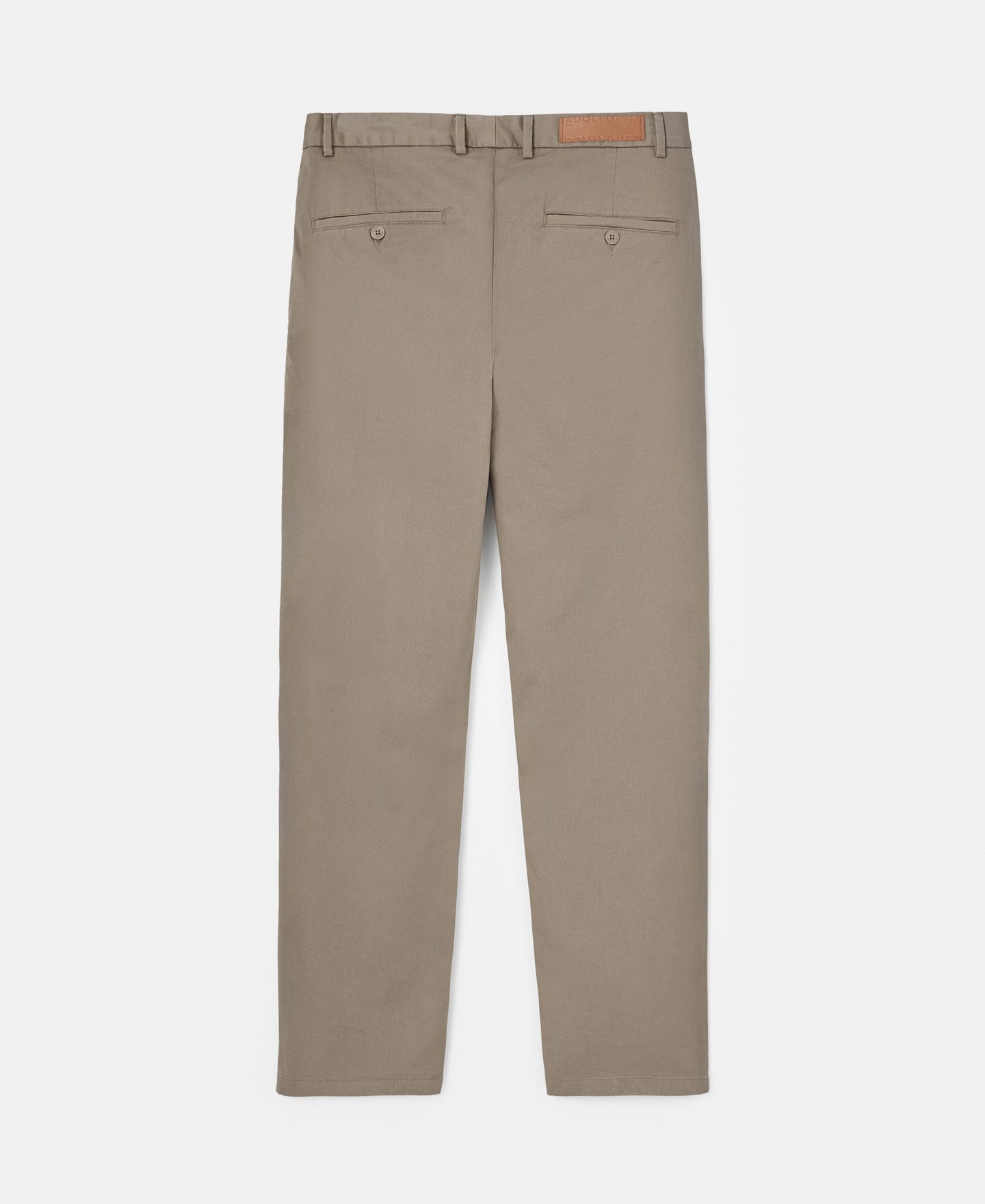 Ike Green Organic Cotton Chino Trousers