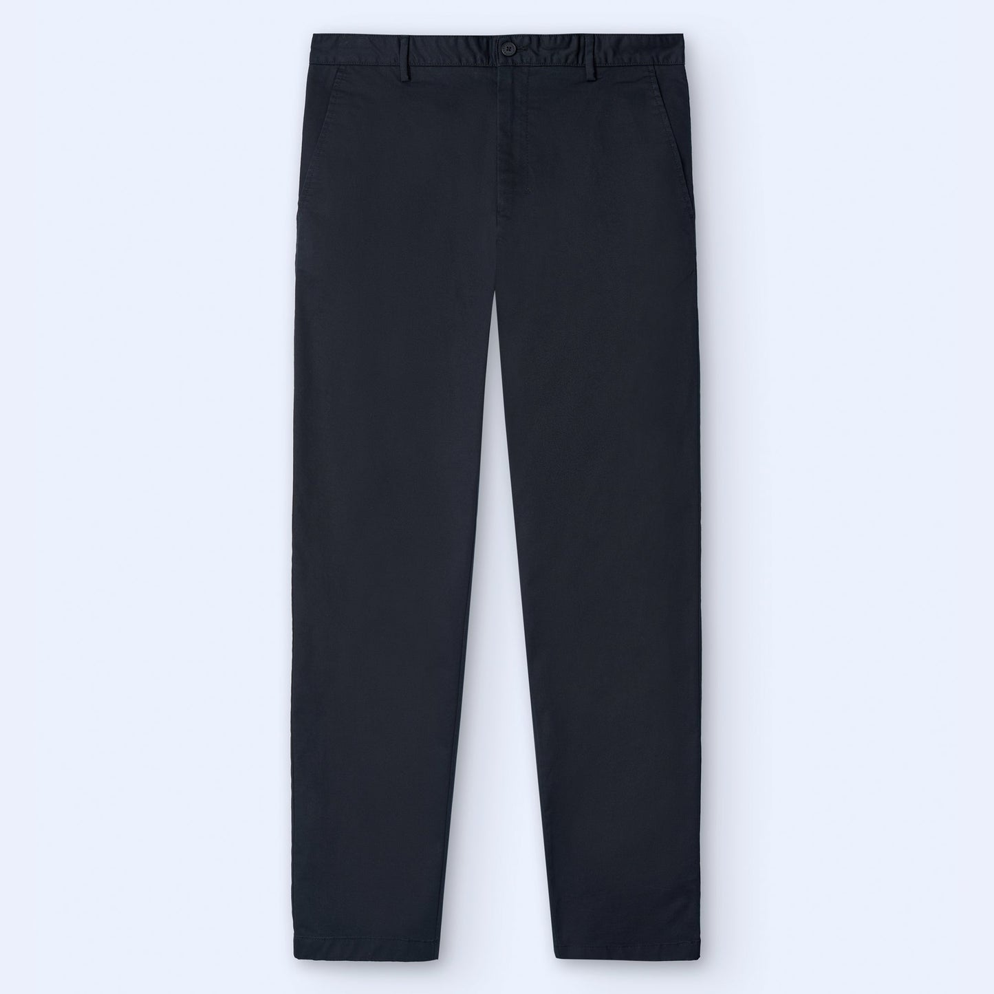 Black Twill Chino Trousers