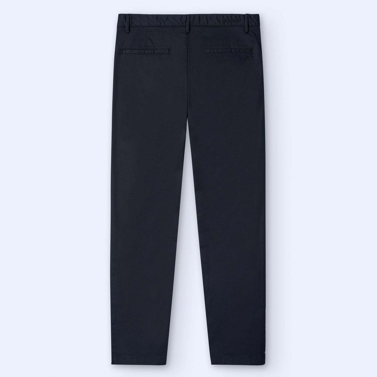 Black Twill Chino Trousers