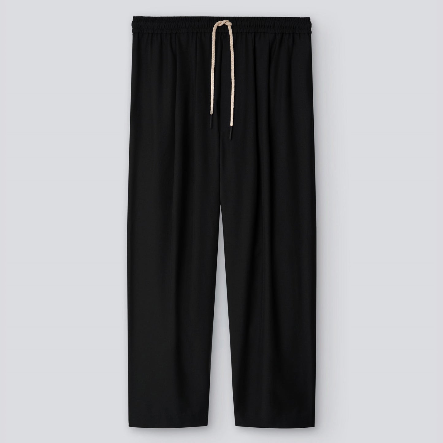 Black Elasticated Waist Trousers