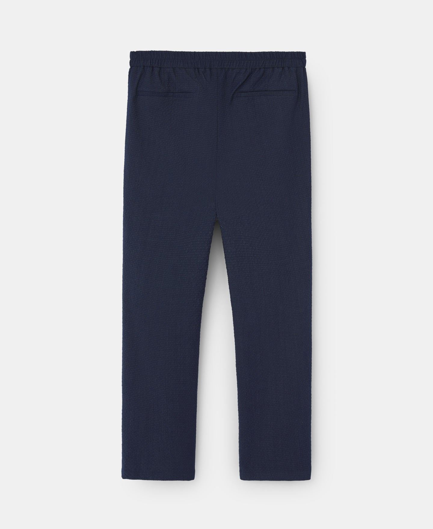 Navy Blue Navy Blue Straight Trousers