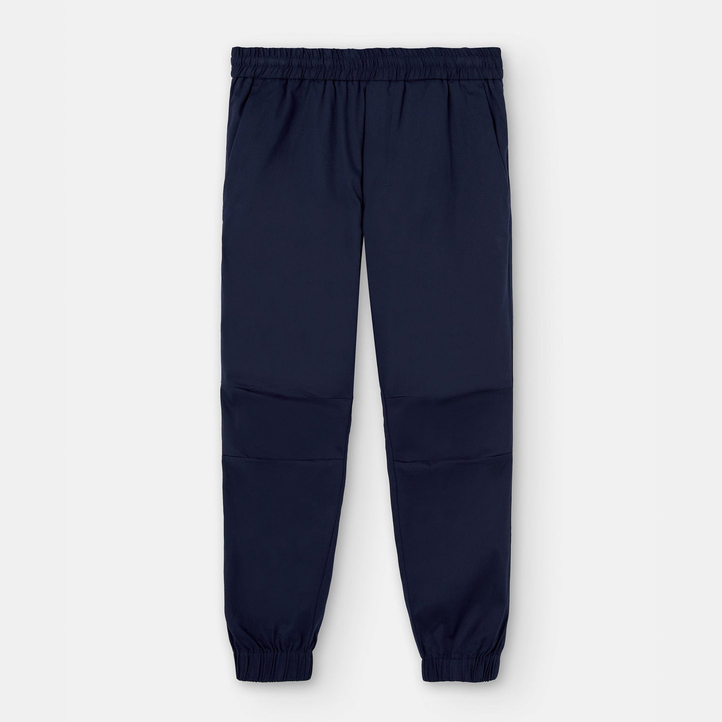 Navy Blue Cotton Jogger Pants