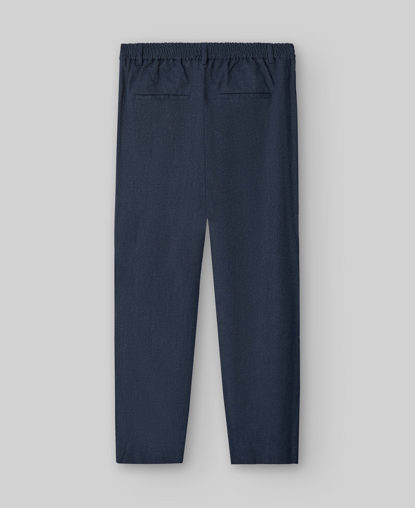 Navy blue cotton trousers man in navy blue