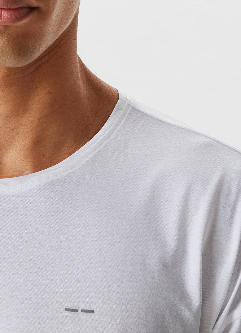 Basic Cotton T-Shirt With Crew Neck