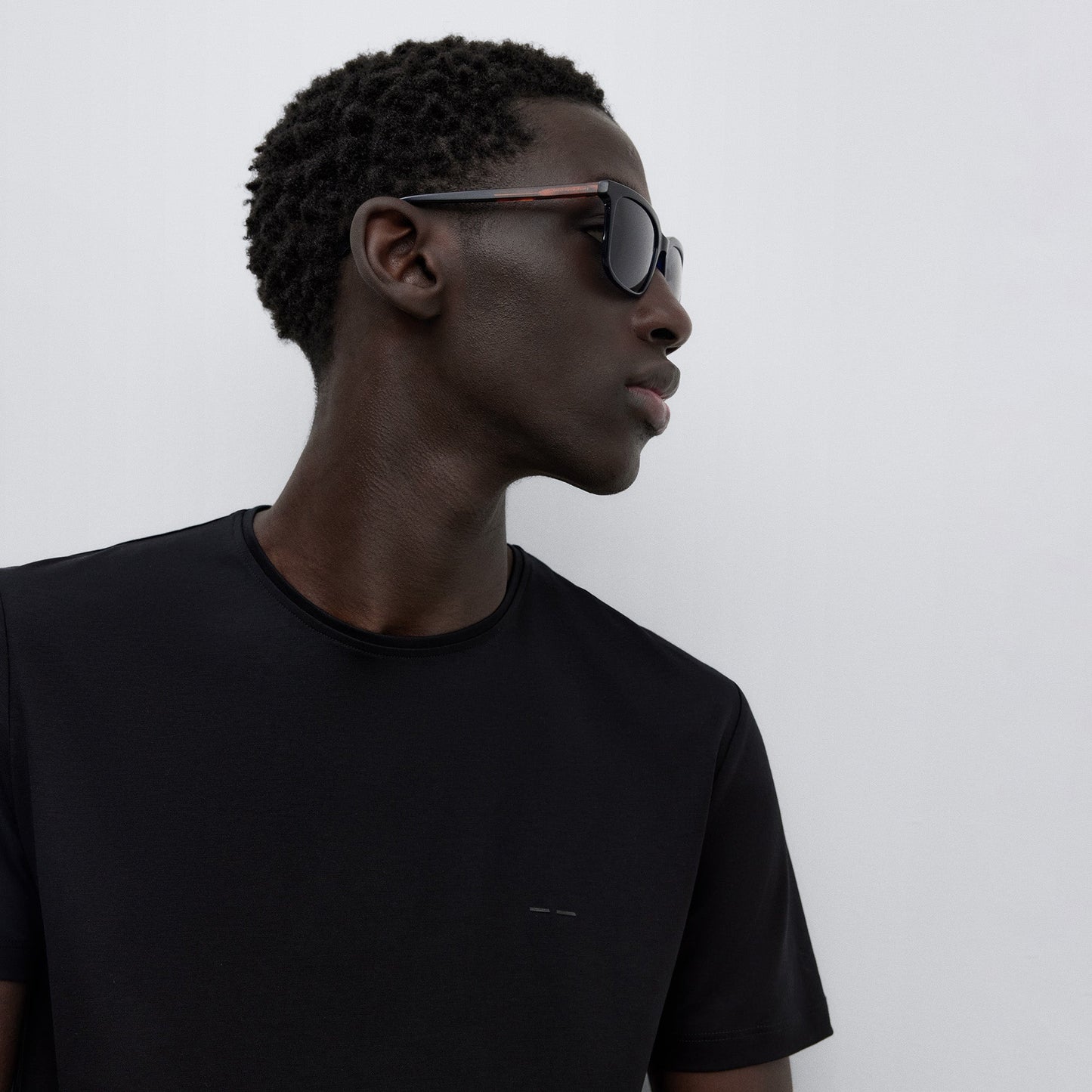 Black Crew Neck T-Shirt