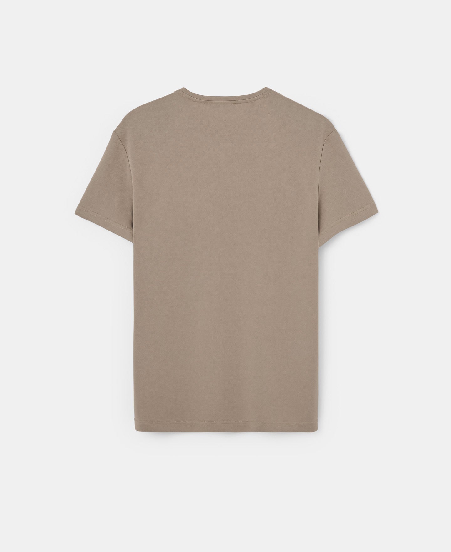 Camel Modal Crew Neck T-Shirt