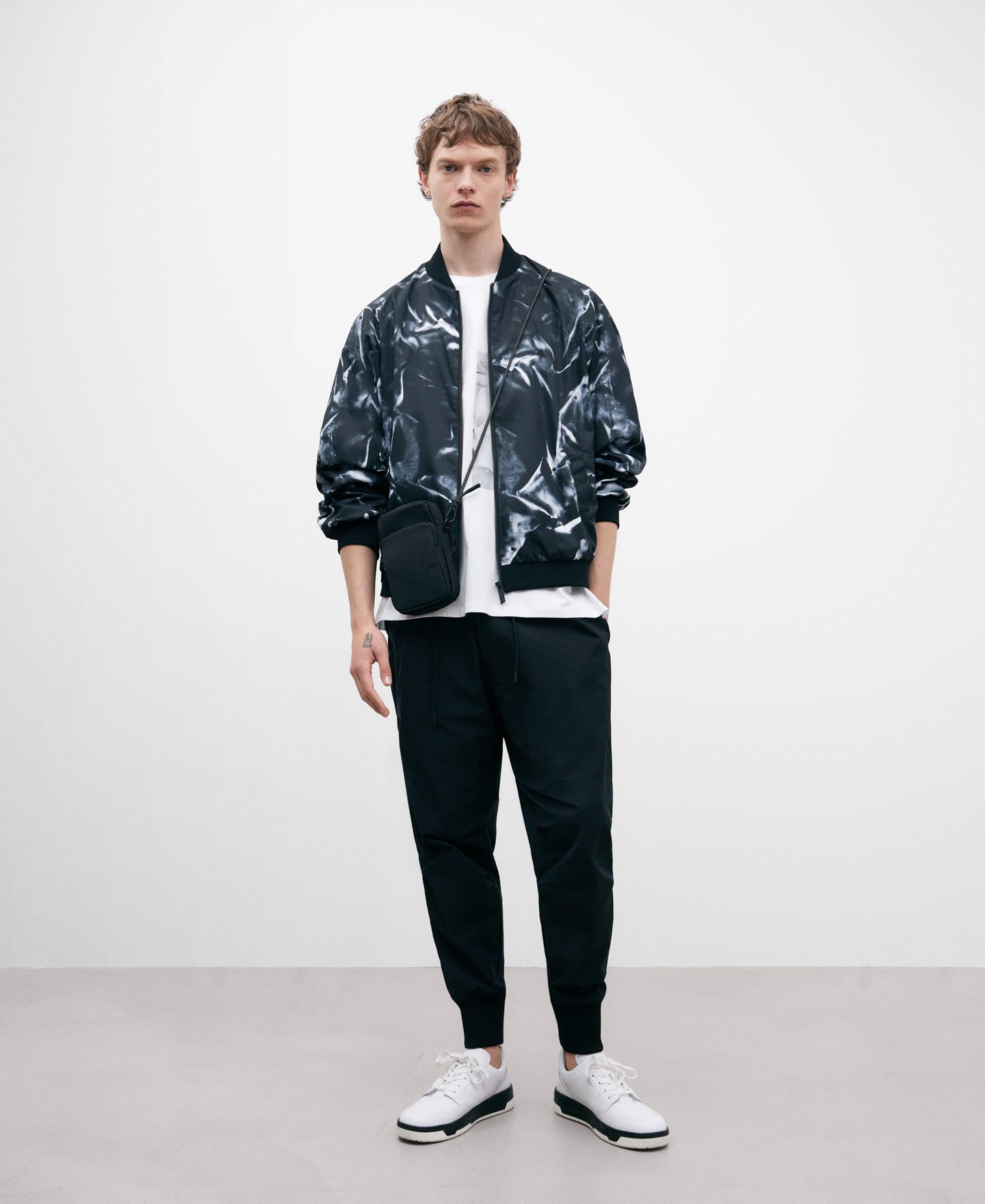 Oversized Positional Print T-Shirt