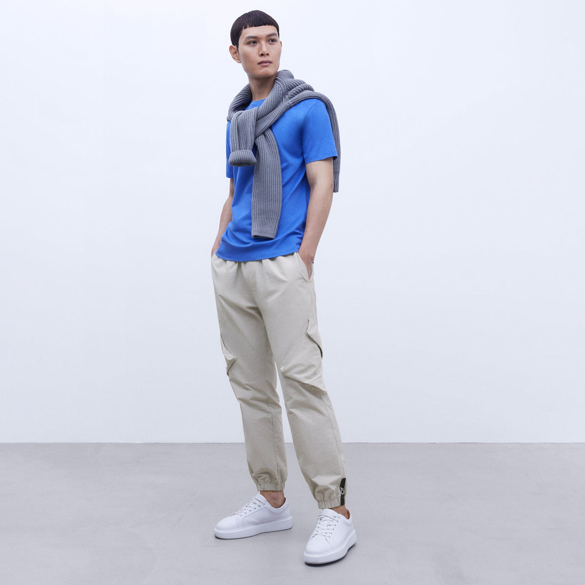Matisse Blue Cotton Tee