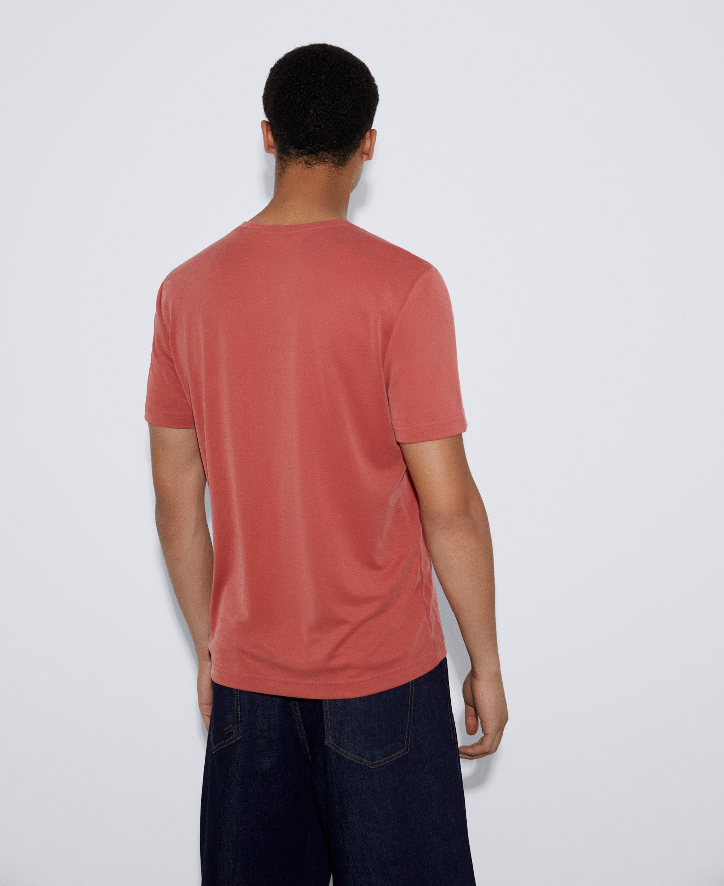 Tile Red Responsible Modal Basic T-Shirt