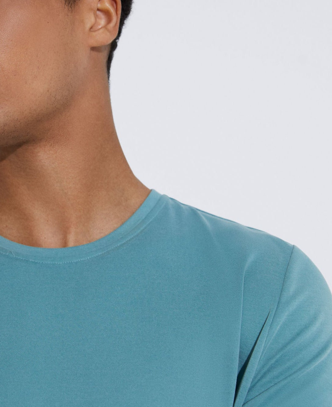 Topaz Blue Responsible Modal Basic T-Shirt